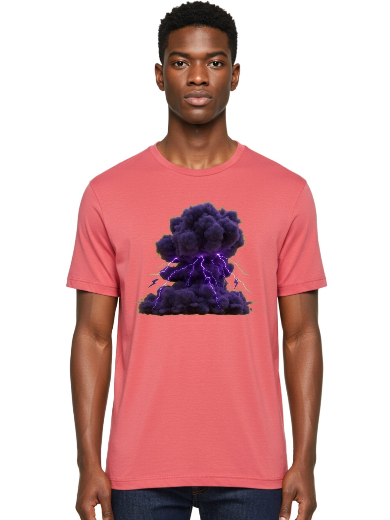 Purple-Cloud-Explosion Men'S Graphic Tee, 100% Cotton, Comfortable Casual Summer Wear, Machine Washable, Vintage Camera, Old Camera, Antique Camera, Black Camera, Classic Photography, Photography Equipment, Nostalgic Device, Film Camera, Bao772 28