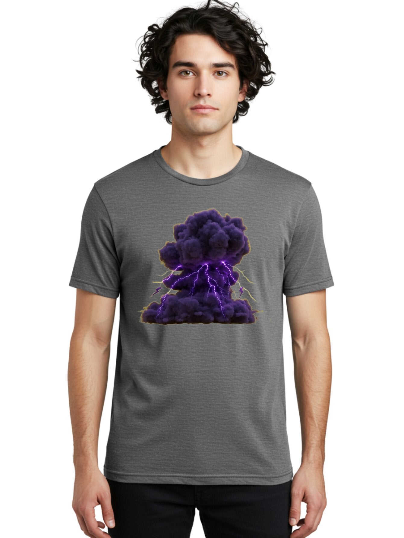 Purple-Cloud-Explosion Men'S Graphic Tee, 100% Cotton, Comfortable Casual Summer Wear, Machine Washable, Vintage Camera, Old Camera, Antique Camera, Black Camera, Classic Photography, Photography Equipment, Nostalgic Device, Film Camera, Bao772 21