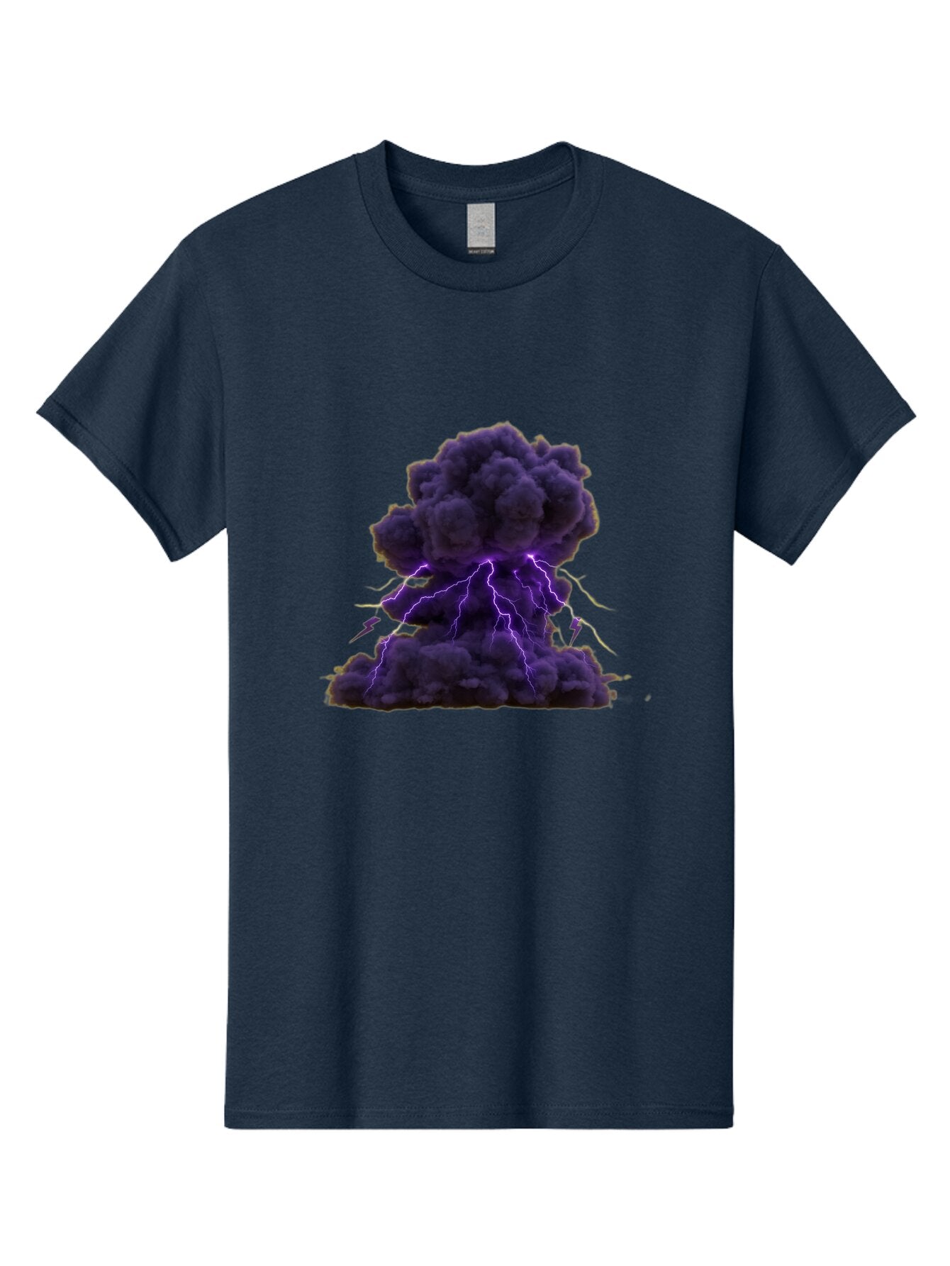 Purple-Cloud-Explosion Men'S Graphic Tee, 100% Cotton, Comfortable Casual Summer Wear, Machine Washable, Vintage Camera, Old Camera, Antique Camera, Black Camera, Classic Photography, Photography Equipment, Nostalgic Device, Film Camera, Bao772 3