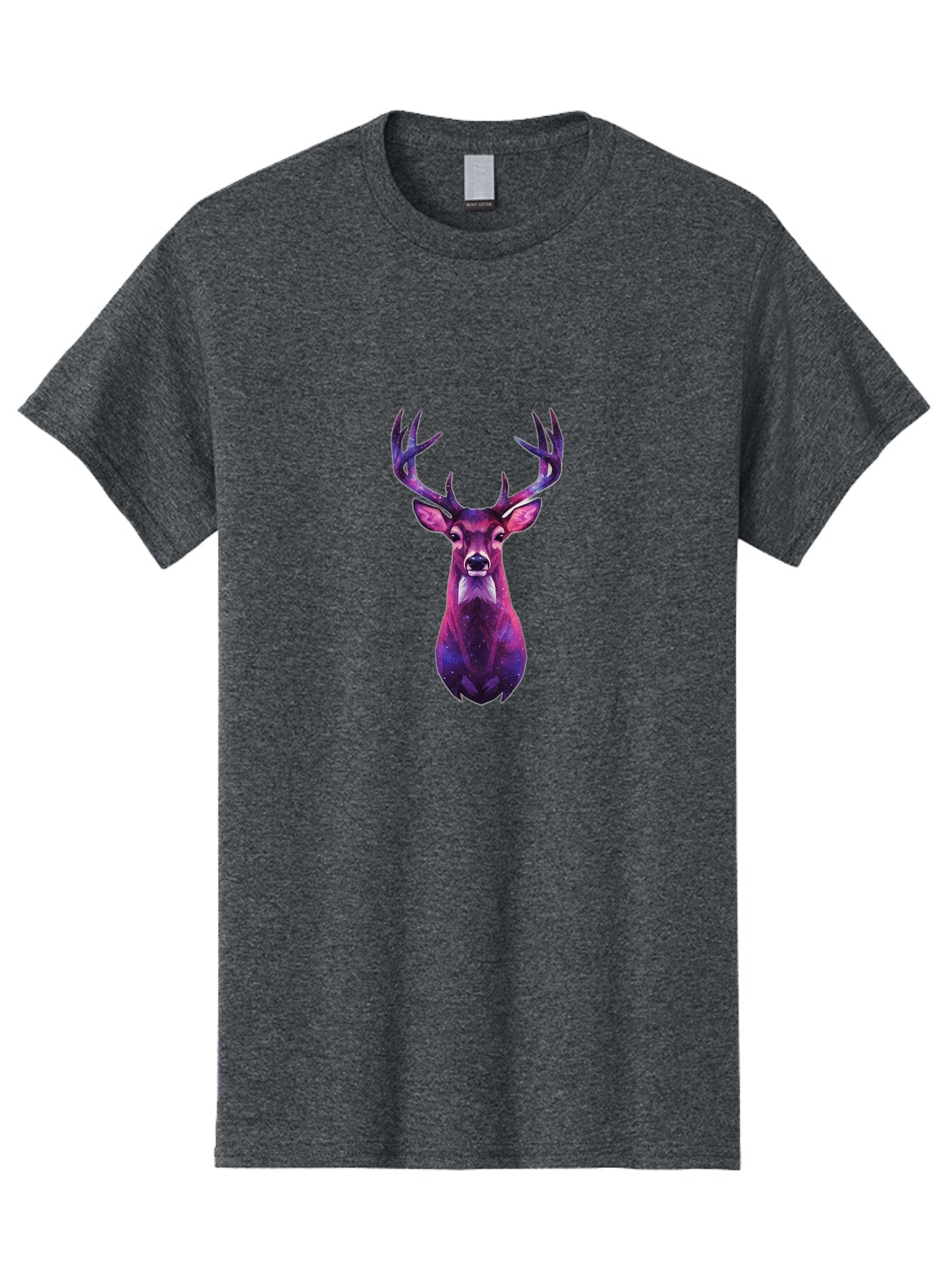 Purple-Deer-Head Men'S Graphic Tee, 100% Cotton, Comfortable Casual Summer Wear, Machine Washable, Vintage Camera, Old Camera, Antique Camera, Black Camera, Classic Photography, Photography Equipment, Nostalgic Device, Film Camera, Camera Art Bao773