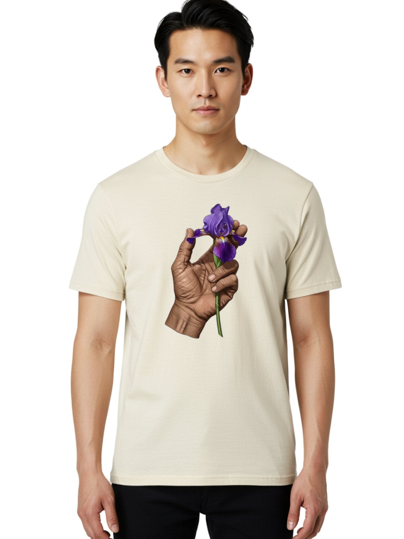 Purple-Iris Men'S Graphic Tee, 100% Cotton, Comfortable Casual Summer Wear, Machine Washable, Vintage Camera, Old Camera, Antique Camera, Black Camera, Classic Photography, Photography Equipment, Nostalgic Device, Film Camera, Camera Art Bao774 26