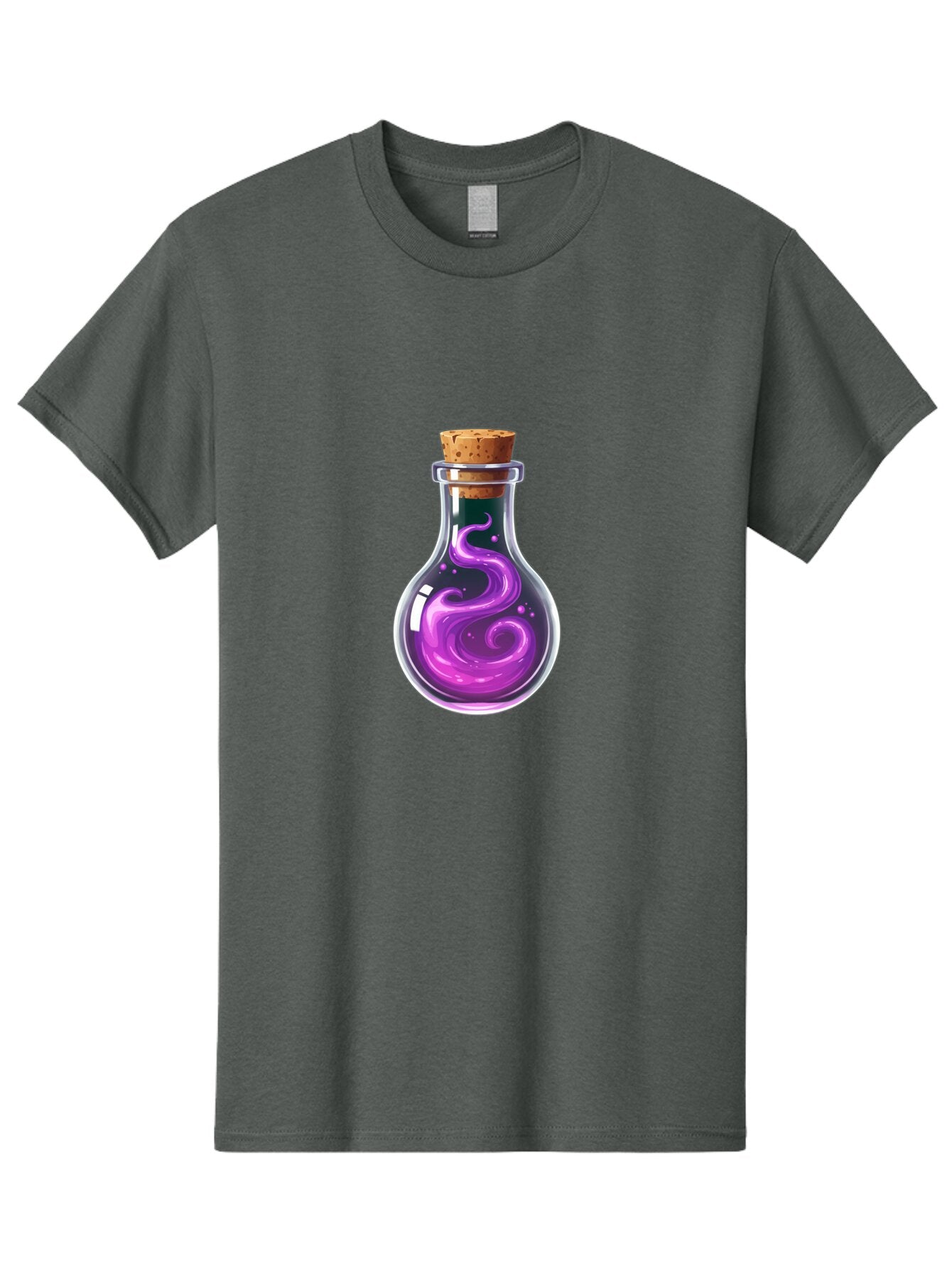 Purple-Potion-Bottle Men'S Graphic Tee, 100% Cotton, Comfortable Casual Summer Wear, Machine Washable, Vintage Camera, Old Camera, Antique Camera, Black Camera, Classic Photography, Photography Equipment, Nostalgic Device, Film Camera, Bao775 12