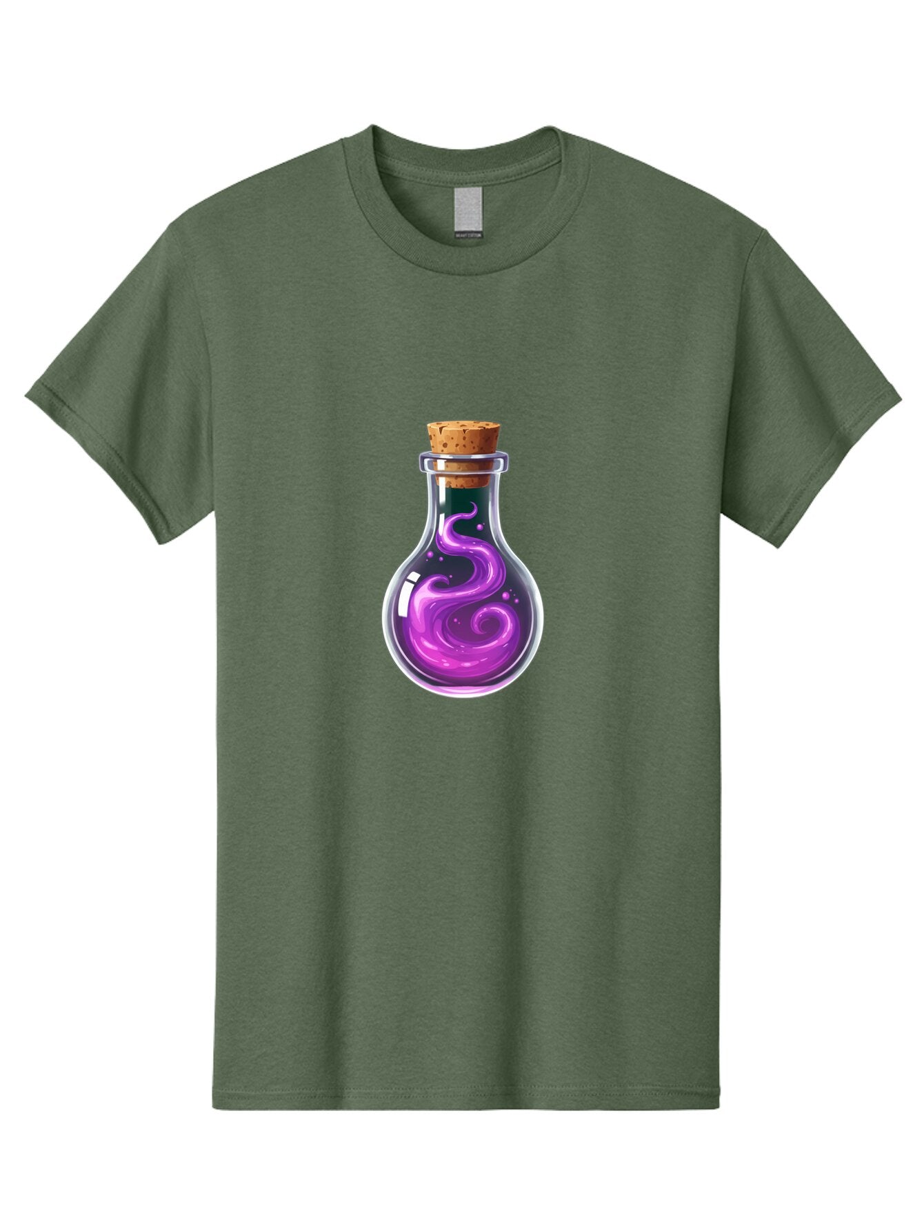 Purple-Potion-Bottle Men'S Graphic Tee, 100% Cotton, Comfortable Casual Summer Wear, Machine Washable, Vintage Camera, Old Camera, Antique Camera, Black Camera, Classic Photography, Photography Equipment, Nostalgic Device, Film Camera, Bao775 9