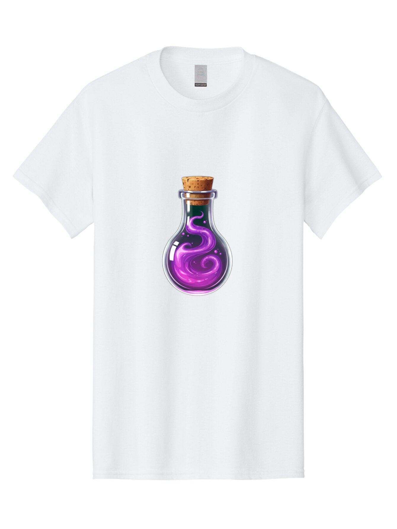 Purple-Potion-Bottle Men'S Graphic Tee, 100% Cotton, Comfortable Casual Summer Wear, Machine Washable, Vintage Camera, Old Camera, Antique Camera, Black Camera, Classic Photography, Photography Equipment, Nostalgic Device, Film Camera, Bao775 5