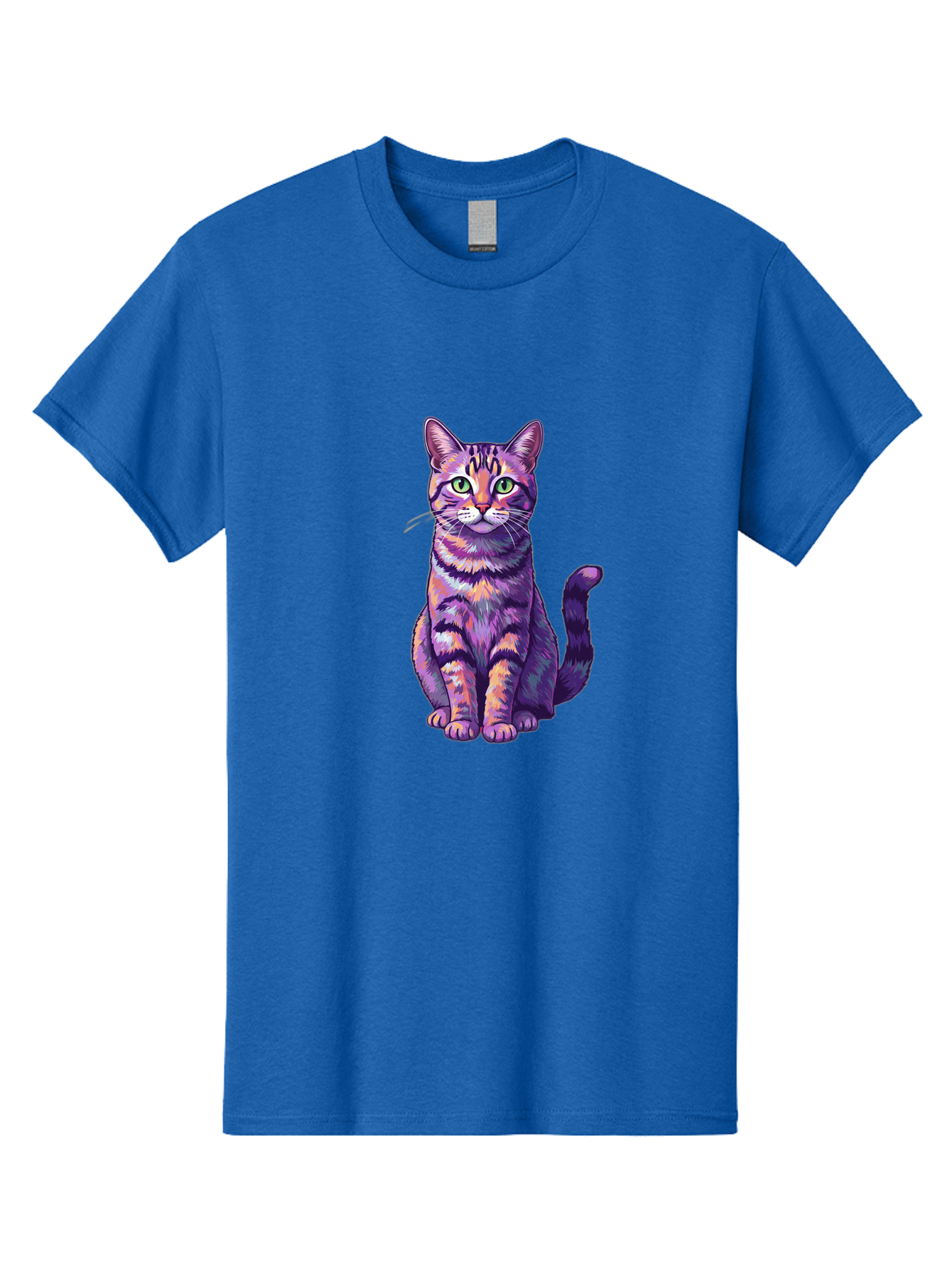 Purple-Tabby-Cat Men'S Graphic Tee, 100% Cotton, Comfortable Casual Summer Wear, Machine Washable, Vintage Camera, Old Camera, Antique Camera, Black Camera, Classic Photography, Photography Equipment, Nostalgic Device, Film Camera, Camera Art Bao776 13