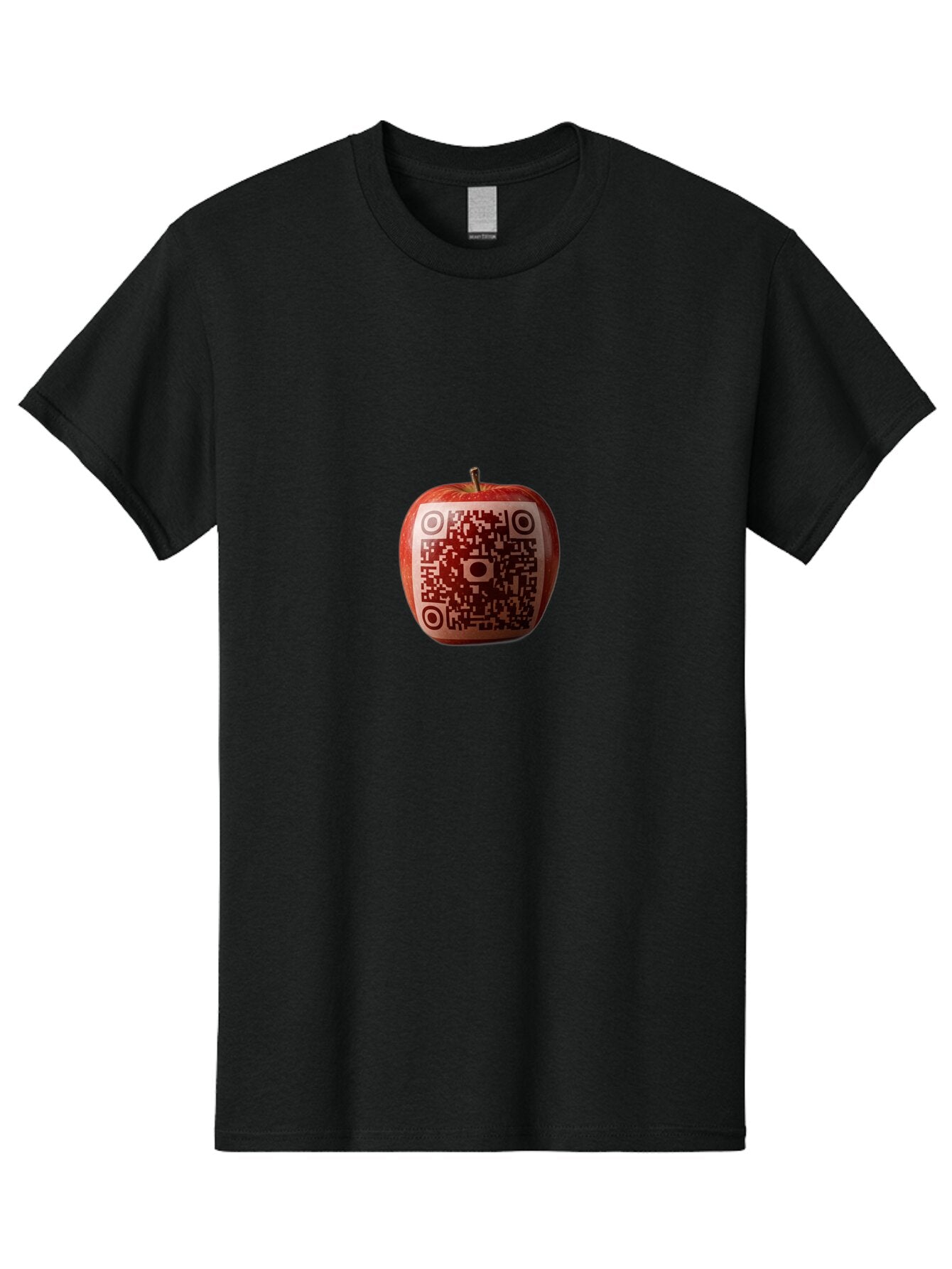 Qr-Apple Men'S Graphic Tee, 100% Cotton, Comfortable Casual Summer Wear, Machine Washable, Vintage Camera, Old Camera, Antique Camera, Black Camera, Classic Photography, Photography Equipment, Nostalgic Device, Film Camera, Camera Art Bao778