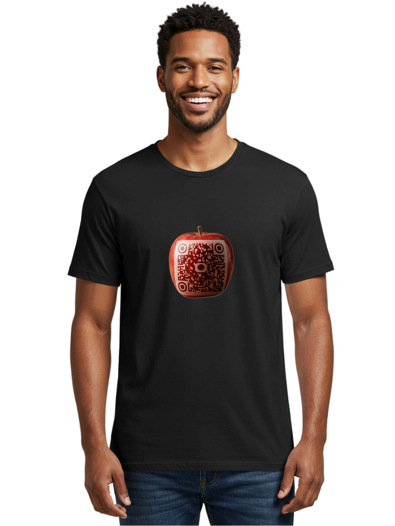 Qr-Apple Men'S Graphic Tee, 100% Cotton, Comfortable Casual Summer Wear, Machine Washable, Vintage Camera, Old Camera, Antique Camera, Black Camera, Classic Photography, Photography Equipment, Nostalgic Device, Film Camera, Camera Art Bao778 25