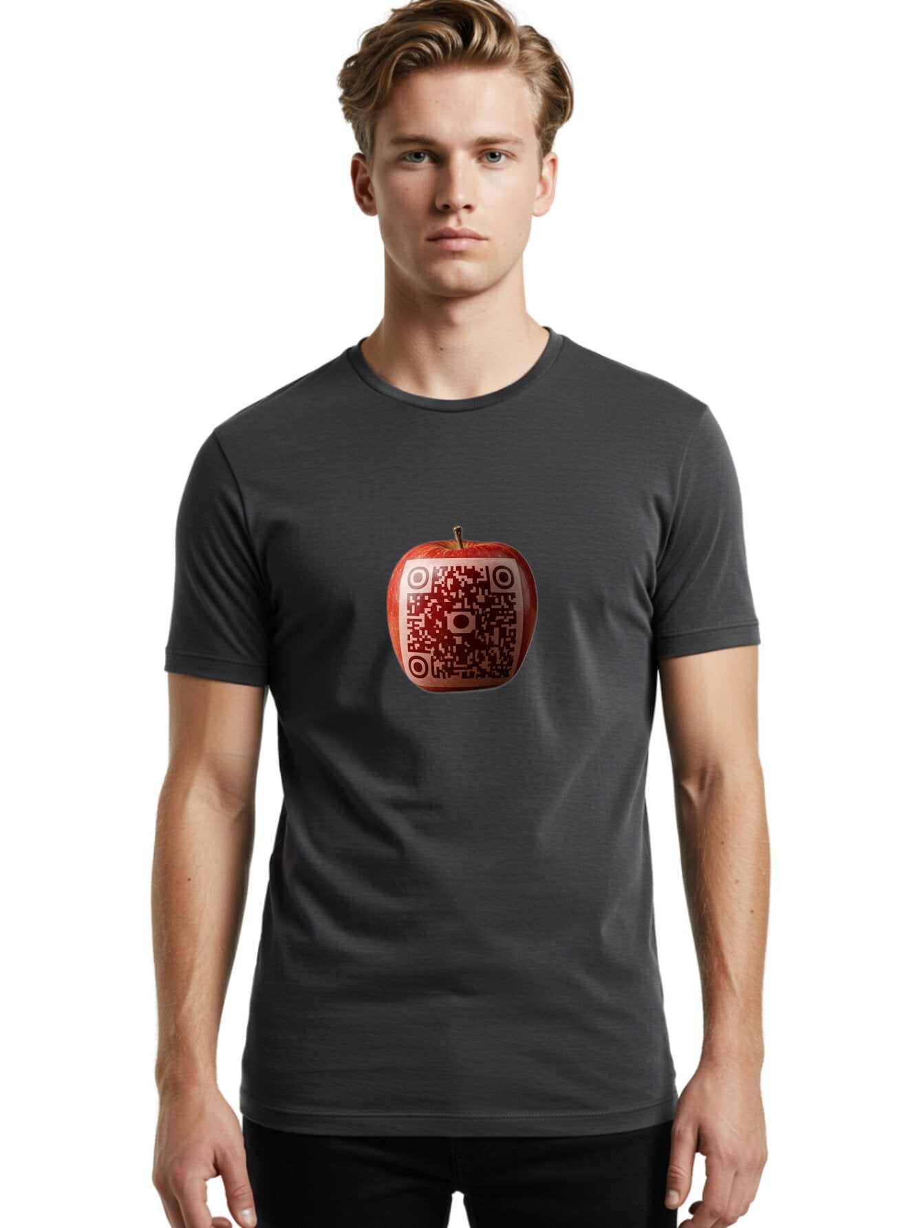 Qr-Apple Men'S Graphic Tee, 100% Cotton, Comfortable Casual Summer Wear, Machine Washable, Vintage Camera, Old Camera, Antique Camera, Black Camera, Classic Photography, Photography Equipment, Nostalgic Device, Film Camera, Camera Art Bao778 22