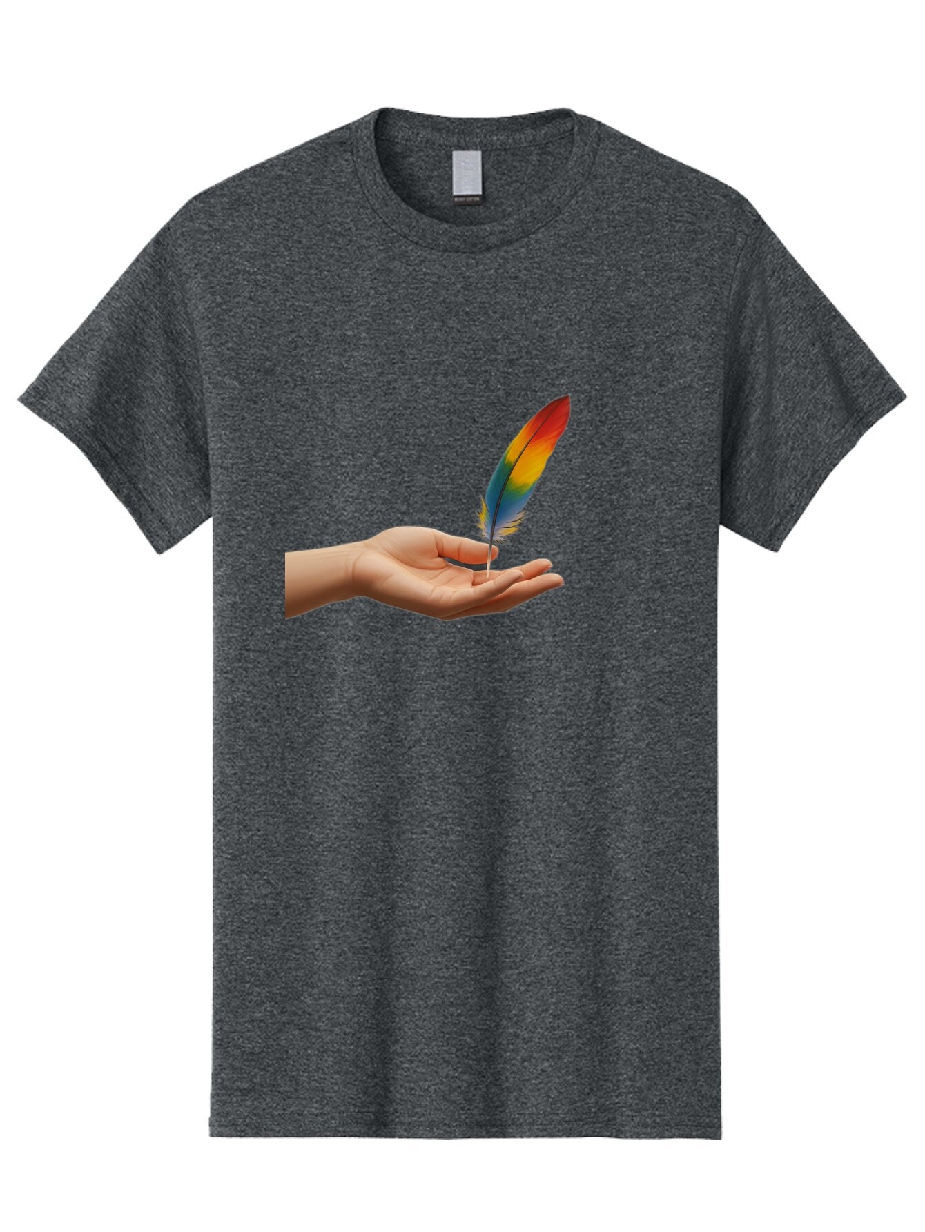 Rainbow-Feather Men'S Graphic Tee, 100% Cotton, Comfortable Casual Summer Wear, Machine Washable, Vintage Camera, Old Camera, Antique Camera, Black Camera, Classic Photography, Photography Equipment, Nostalgic Device, Film Camera, Camera Art Bao780 6
