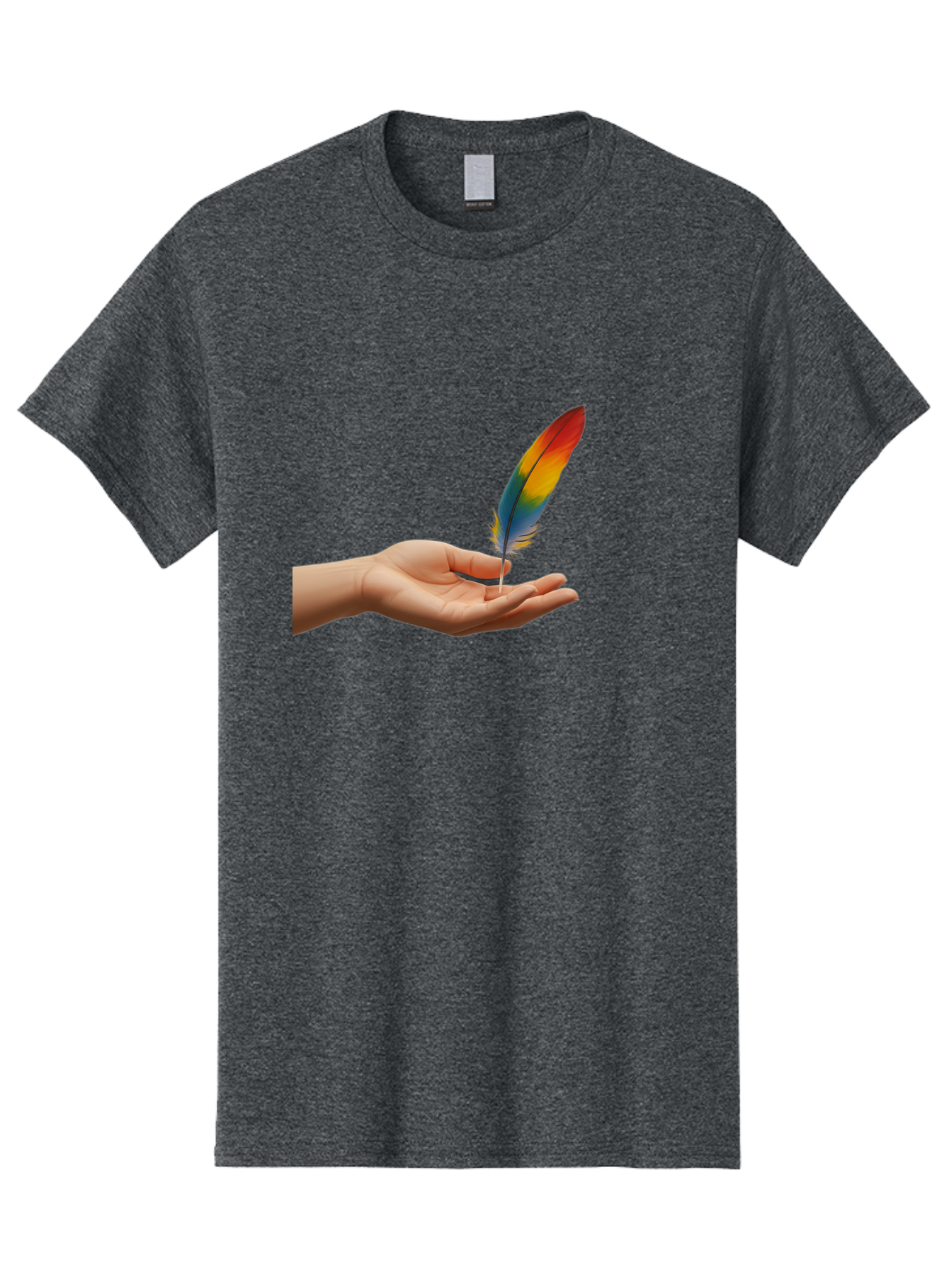 Rainbow-Feather Men'S Graphic Tee, 100% Cotton, Comfortable Casual Summer Wear, Machine Washable, Vintage Camera, Old Camera, Antique Camera, Black Camera, Classic Photography, Photography Equipment, Nostalgic Device, Film Camera, Camera Art Bao780 7