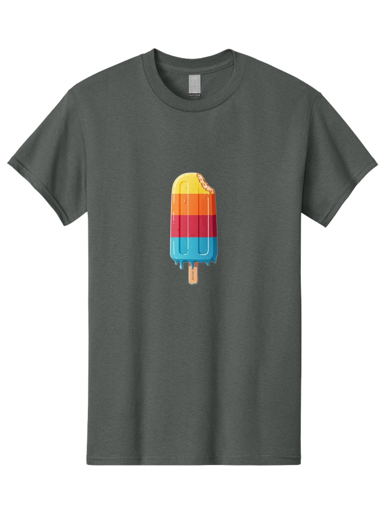Rainbow-Popsicle Men'S Graphic Tee, 100% Cotton, Comfortable Casual Summer Wear, Machine Washable, Vintage Camera, Old Camera, Antique Camera, Black Camera, Classic Photography, Photography Equipment, Nostalgic Device, Film Camera, Camera Art Bao781 8
