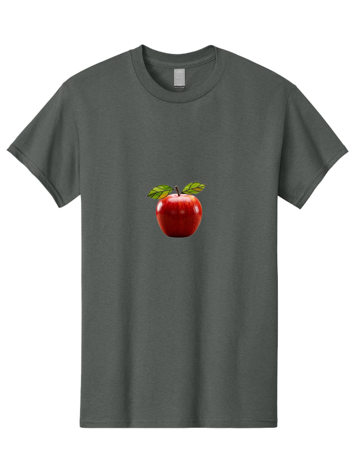 Red-Apple-1 Men'S Graphic Tee, 100% Cotton, Comfortable Casual Summer Wear, Machine Washable, Vintage Camera, Old Camera, Antique Camera, Black Camera, Classic Photography, Photography Equipment, Nostalgic Device, Film Camera, Camera Art Bao784 11