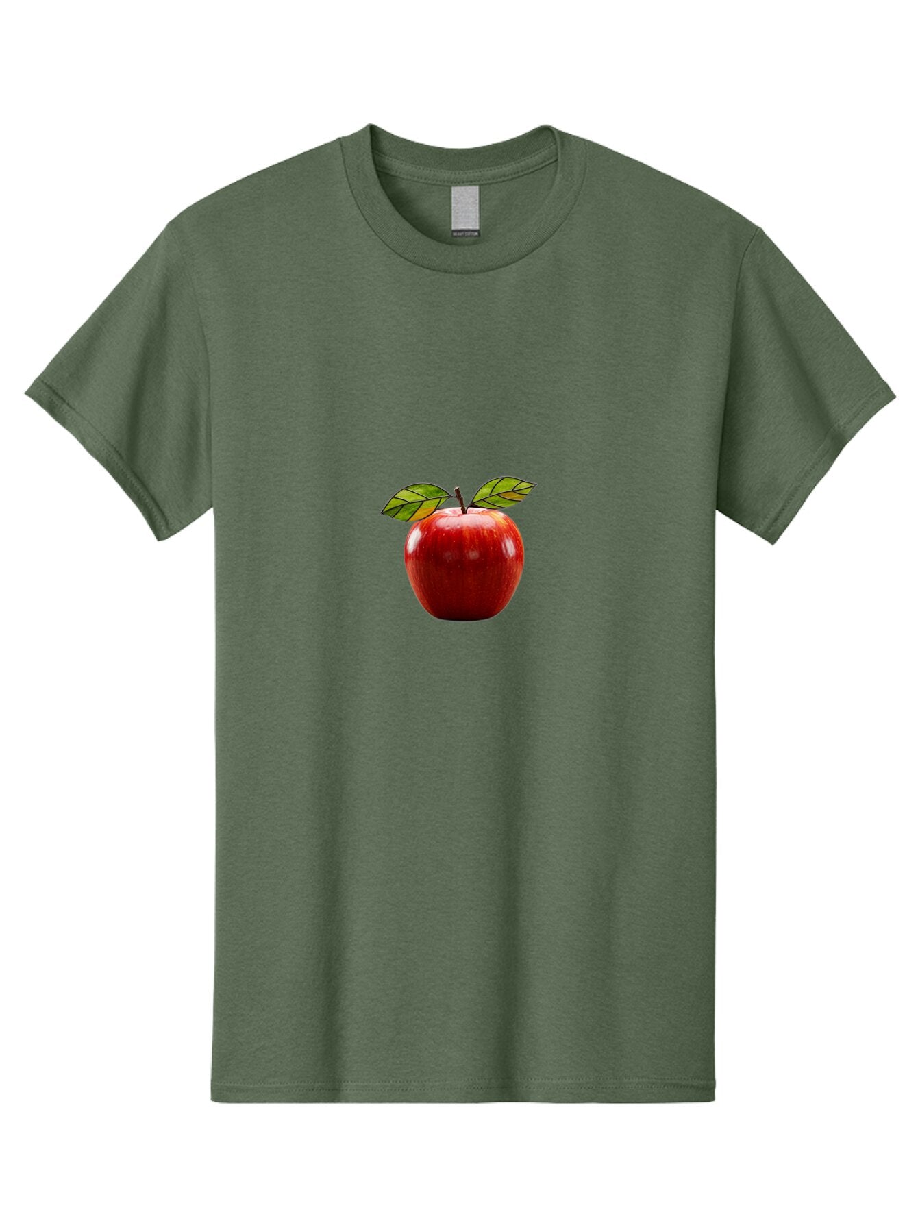 Red-Apple-1 Men'S Graphic Tee, 100% Cotton, Comfortable Casual Summer Wear, Machine Washable, Vintage Camera, Old Camera, Antique Camera, Black Camera, Classic Photography, Photography Equipment, Nostalgic Device, Film Camera, Camera Art Bao784 7