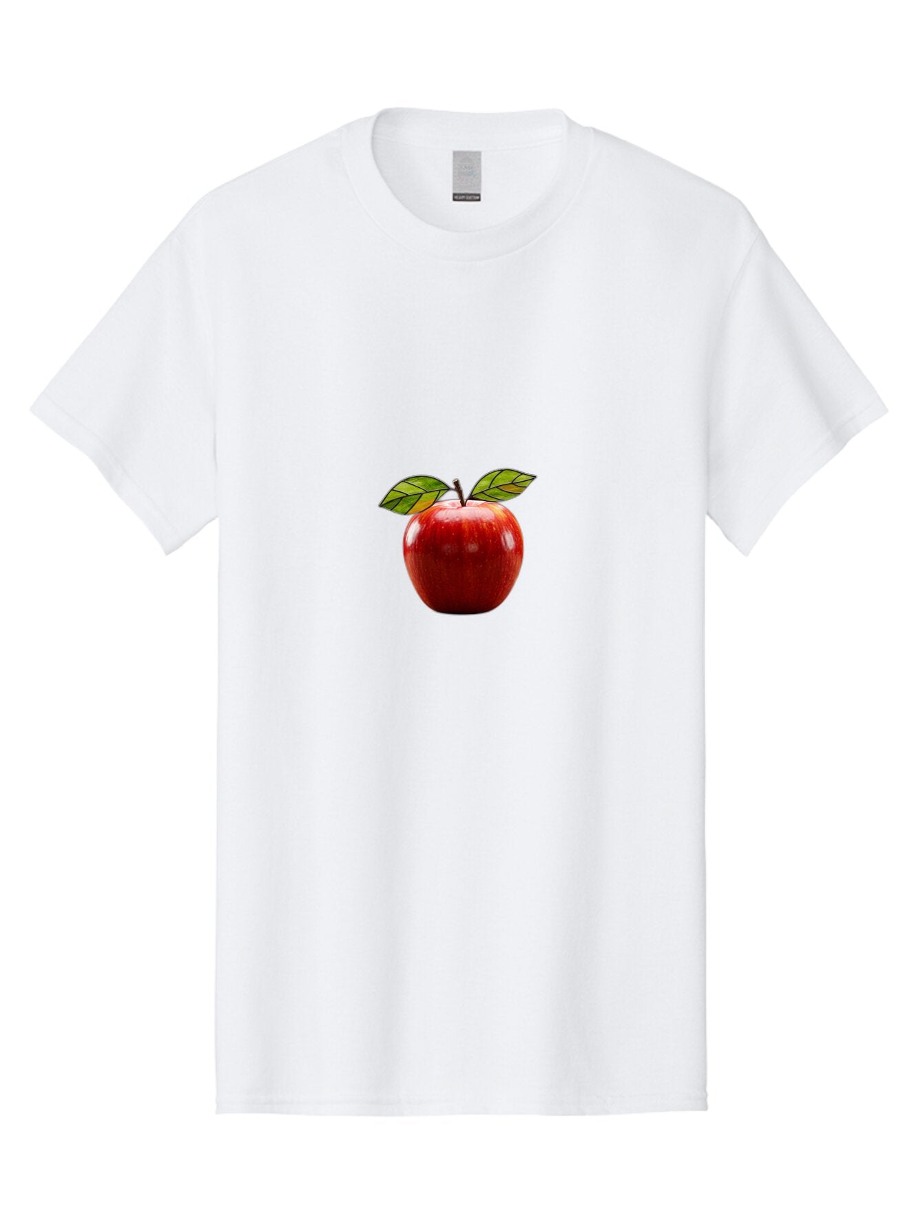 Red-Apple-1 Men'S Graphic Tee, 100% Cotton, Comfortable Casual Summer Wear, Machine Washable, Vintage Camera, Old Camera, Antique Camera, Black Camera, Classic Photography, Photography Equipment, Nostalgic Device, Film Camera, Camera Art Bao784 3