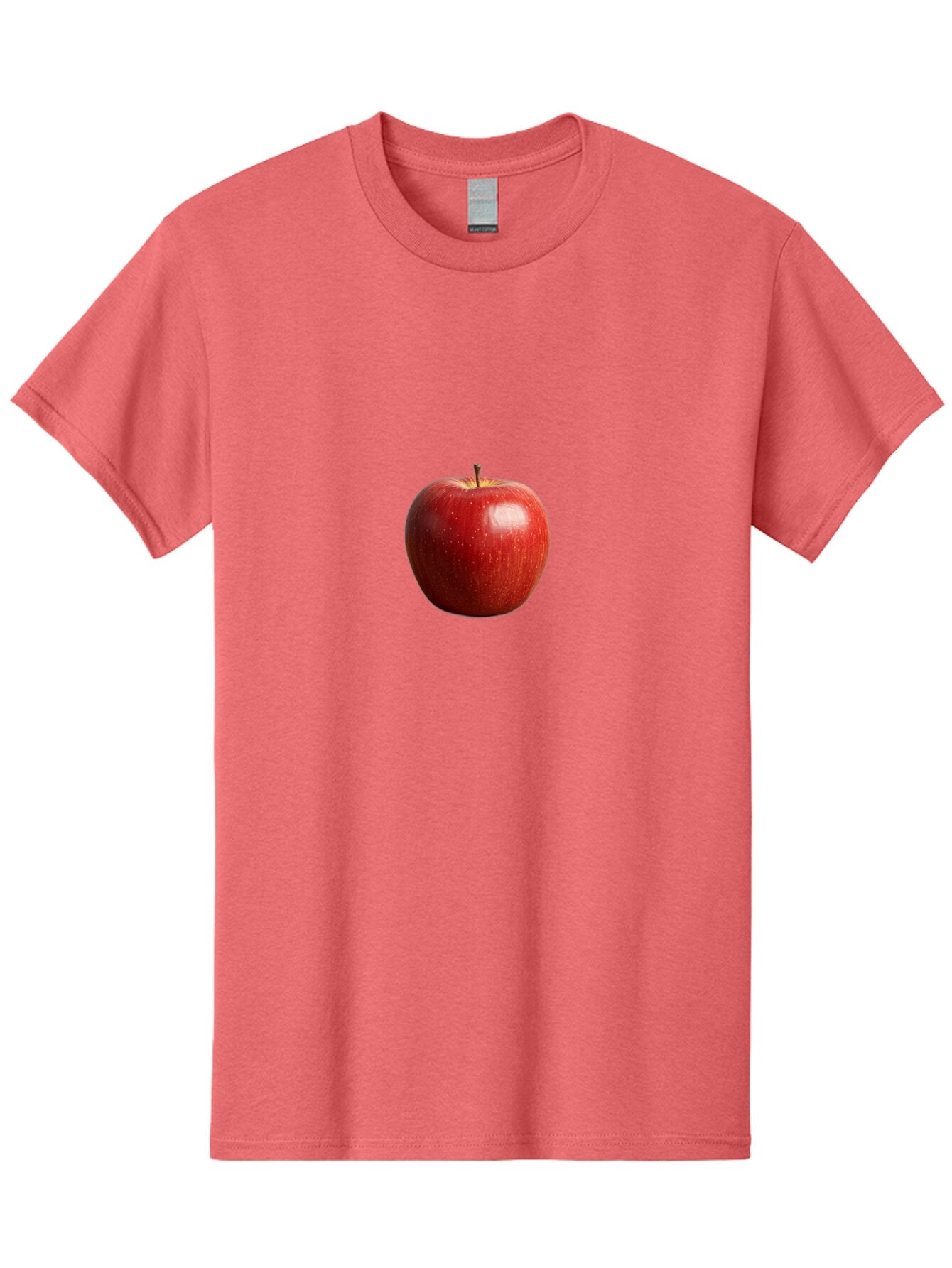Red-Apple-2 Men'S Graphic Tee, 100% Cotton, Comfortable Casual Summer Wear, Machine Washable, Vintage Camera, Old Camera, Antique Camera, Black Camera, Classic Photography, Photography Equipment, Nostalgic Device, Film Camera, Camera Art Bao785 5