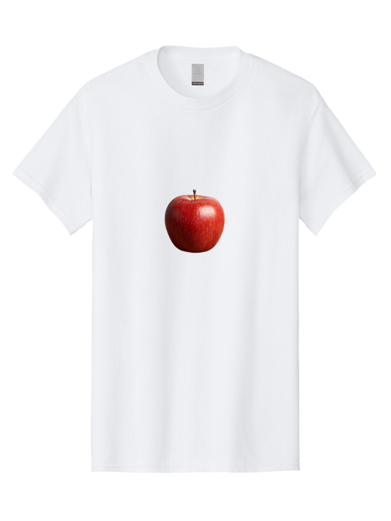 Red-Apple-2 Men'S Graphic Tee, 100% Cotton, Comfortable Casual Summer Wear, Machine Washable, Vintage Camera, Old Camera, Antique Camera, Black Camera, Classic Photography, Photography Equipment, Nostalgic Device, Film Camera, Camera Art Bao785 4