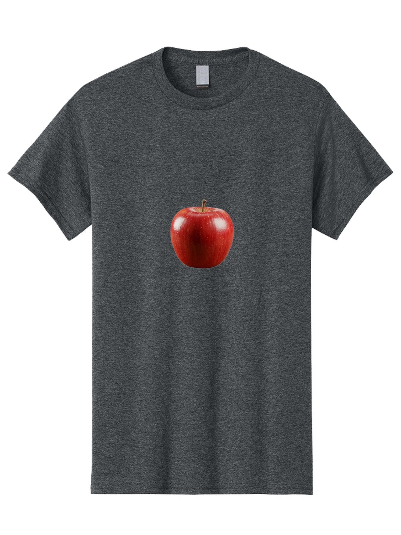 Red-Apple-3 Men'S Graphic Tee, 100% Cotton, Comfortable Casual Summer Wear, Machine Washable, Vintage Camera, Old Camera, Antique Camera, Black Camera, Classic Photography, Photography Equipment, Nostalgic Device, Film Camera, Camera Art Bao786 3