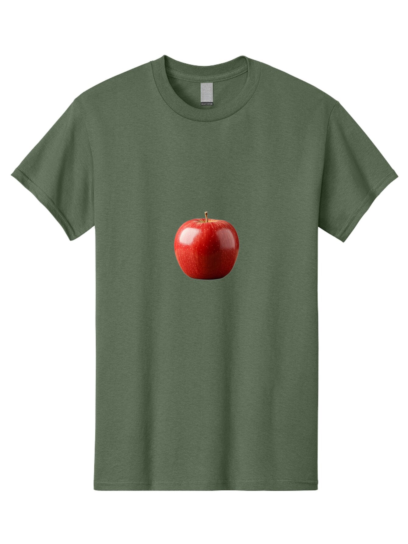 Red-Apple-4 Men'S Graphic Tee, 100% Cotton, Comfortable Casual Summer Wear, Machine Washable, Vintage Camera, Old Camera, Antique Camera, Black Camera, Classic Photography, Photography Equipment, Nostalgic Device, Film Camera, Camera Art Bao787 3