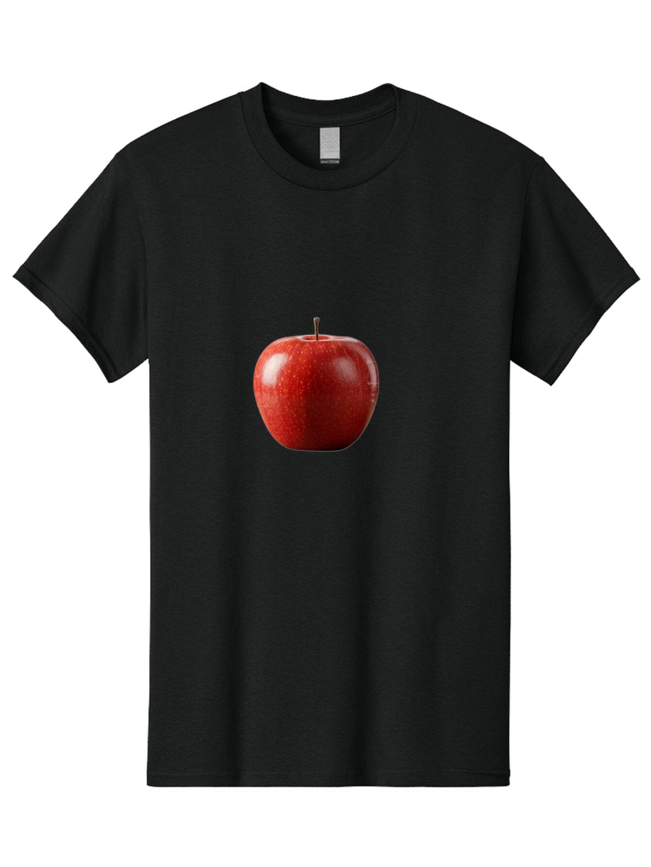 Red-Apple-5 Men'S Graphic Tee, 100% Cotton, Comfortable Casual Summer Wear, Machine Washable, Vintage Camera, Old Camera, Antique Camera, Black Camera, Classic Photography, Photography Equipment, Nostalgic Device, Film Camera, Camera Art Bao788 4