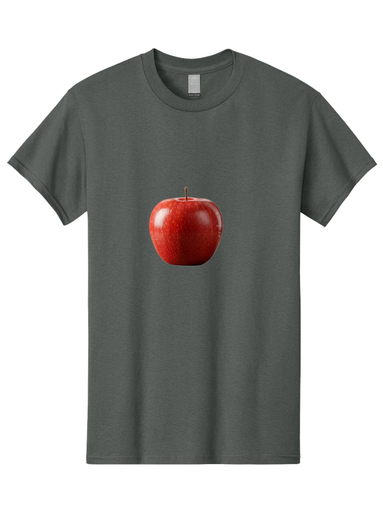 Red-Apple-5 Men'S Graphic Tee, 100% Cotton, Comfortable Casual Summer Wear, Machine Washable, Vintage Camera, Old Camera, Antique Camera, Black Camera, Classic Photography, Photography Equipment, Nostalgic Device, Film Camera, Camera Art Bao788