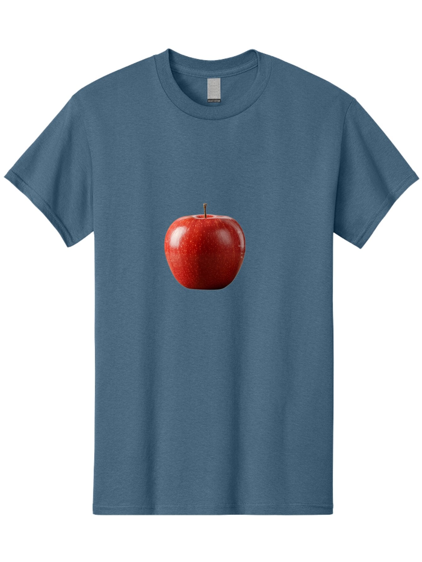 Red-Apple-5 Men'S Graphic Tee, 100% Cotton, Comfortable Casual Summer Wear, Machine Washable, Vintage Camera, Old Camera, Antique Camera, Black Camera, Classic Photography, Photography Equipment, Nostalgic Device, Film Camera, Camera Art Bao788