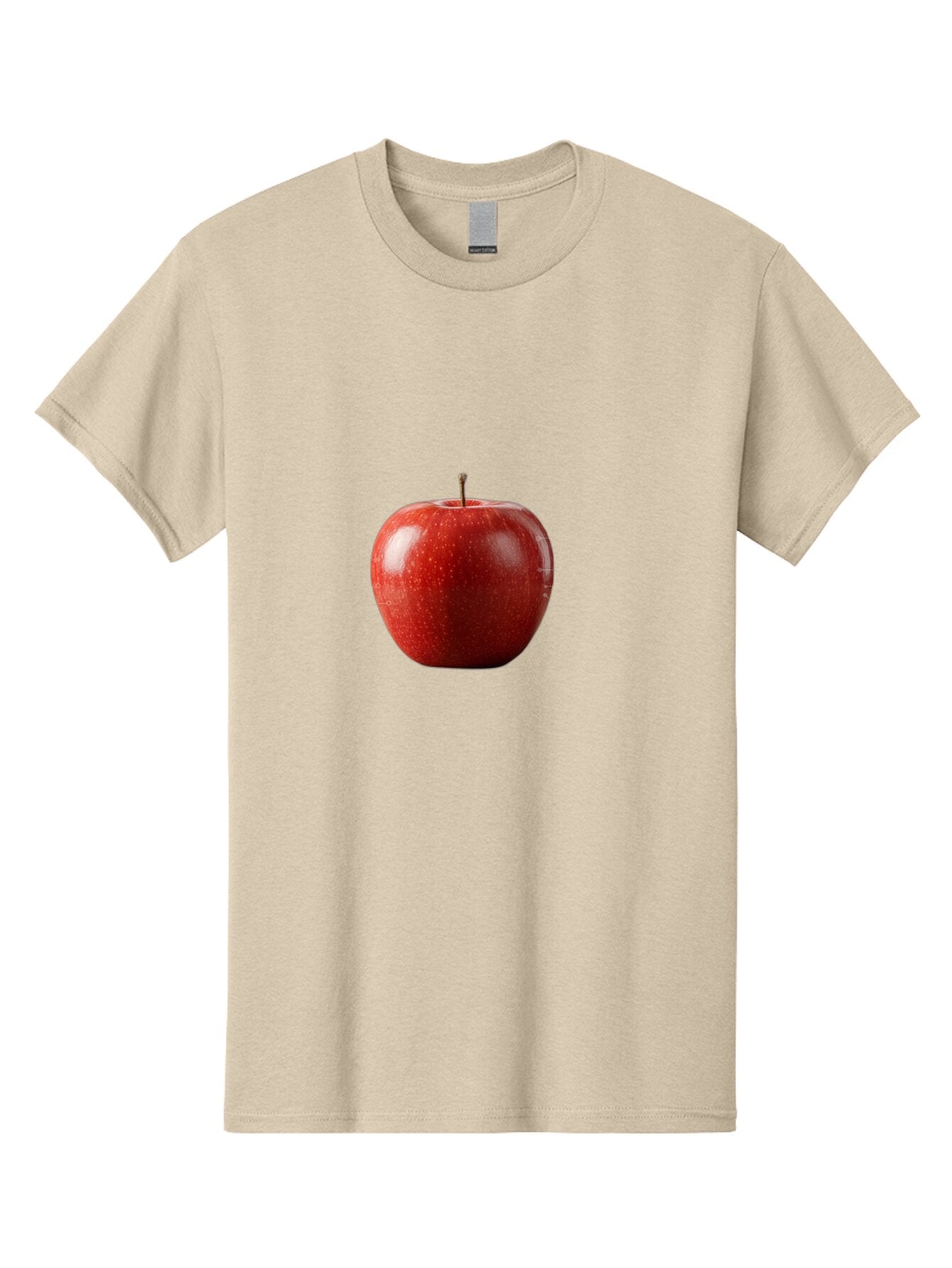 Red-Apple-5 Men'S Graphic Tee, 100% Cotton, Comfortable Casual Summer Wear, Machine Washable, Vintage Camera, Old Camera, Antique Camera, Black Camera, Classic Photography, Photography Equipment, Nostalgic Device, Film Camera, Camera Art Bao788 5