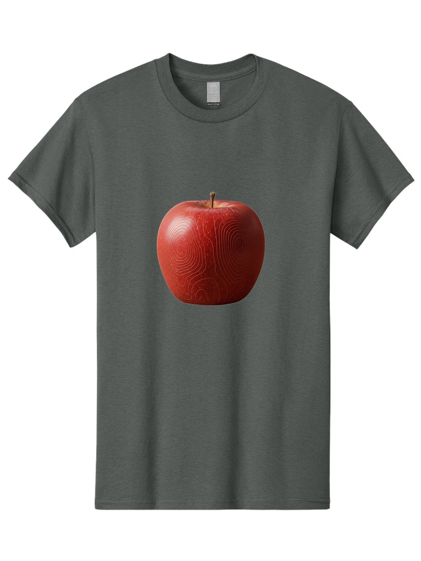 Red-Apple-6 Men'S Graphic Tee, 100% Cotton, Comfortable Casual Summer Wear, Machine Washable, Vintage Camera, Old Camera, Antique Camera, Black Camera, Classic Photography, Photography Equipment, Nostalgic Device, Film Camera, Camera Art Bao789 4
