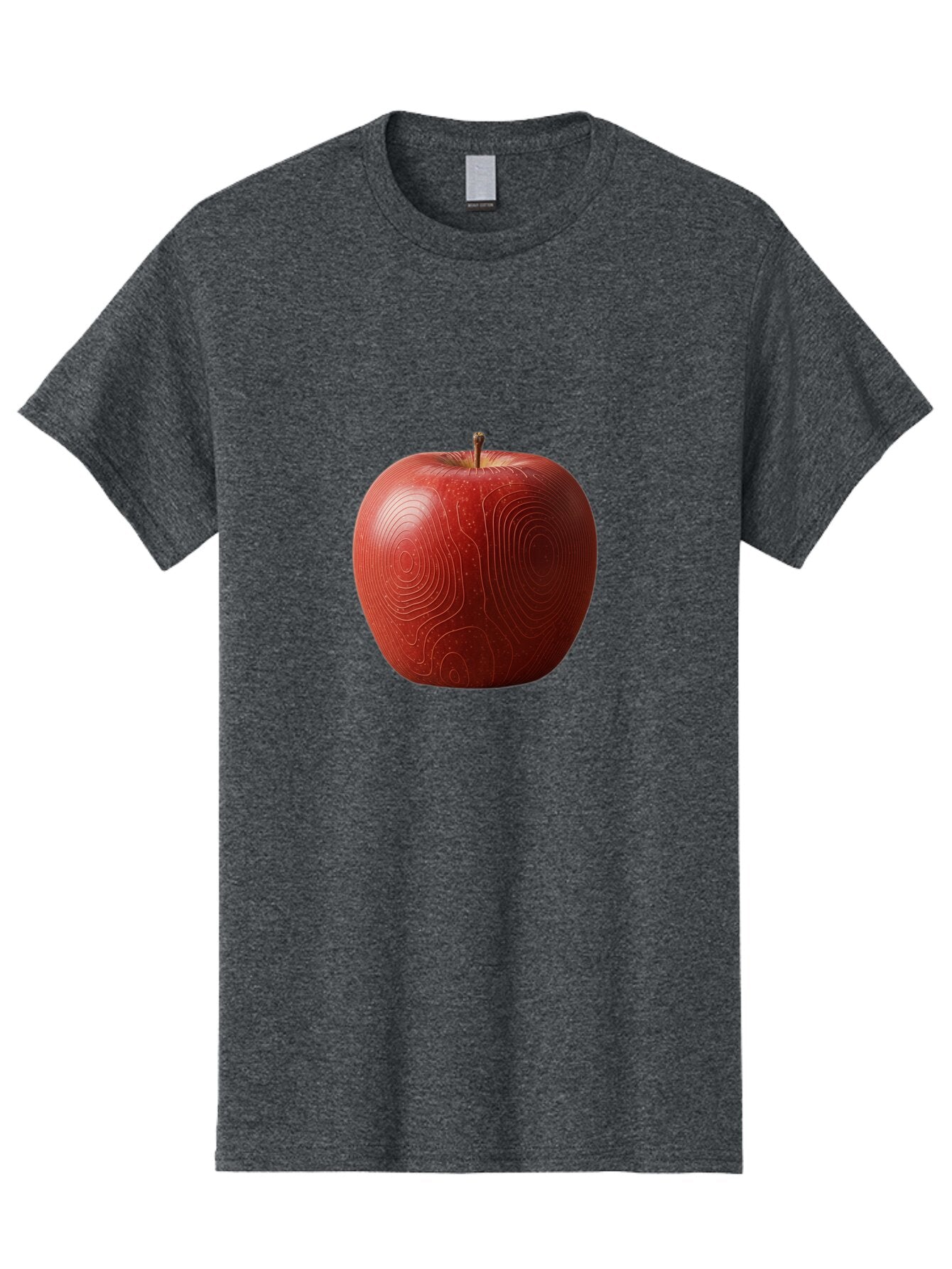 Red-Apple-6 Men'S Graphic Tee, 100% Cotton, Comfortable Casual Summer Wear, Machine Washable, Vintage Camera, Old Camera, Antique Camera, Black Camera, Classic Photography, Photography Equipment, Nostalgic Device, Film Camera, Camera Art Bao789 5