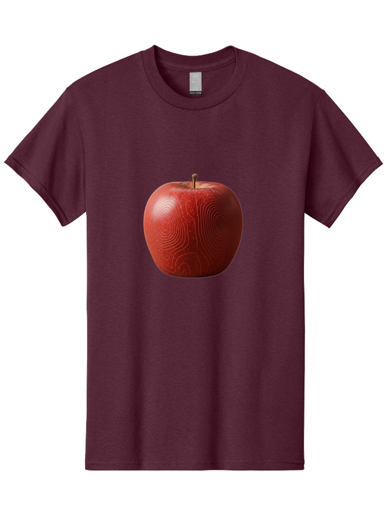 Red-Apple-6 Men'S Graphic Tee, 100% Cotton, Comfortable Casual Summer Wear, Machine Washable, Vintage Camera, Old Camera, Antique Camera, Black Camera, Classic Photography, Photography Equipment, Nostalgic Device, Film Camera, Camera Art Bao789 8