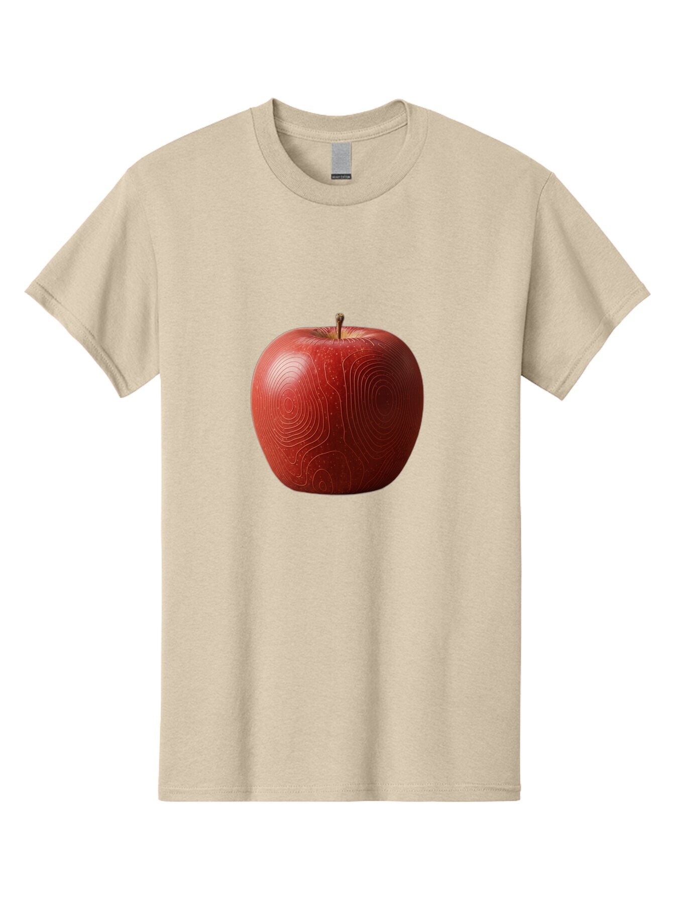 Red-Apple-6 Men'S Graphic Tee, 100% Cotton, Comfortable Casual Summer Wear, Machine Washable, Vintage Camera, Old Camera, Antique Camera, Black Camera, Classic Photography, Photography Equipment, Nostalgic Device, Film Camera, Camera Art Bao789