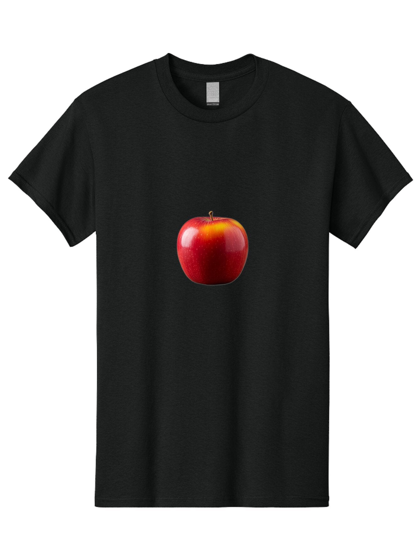 Red-Apple-7 Men'S Graphic Tee, 100% Cotton, Comfortable Casual Summer Wear, Machine Washable, Vintage Camera, Old Camera, Antique Camera, Black Camera, Classic Photography, Photography Equipment, Nostalgic Device, Film Camera, Camera Art Bao790 7