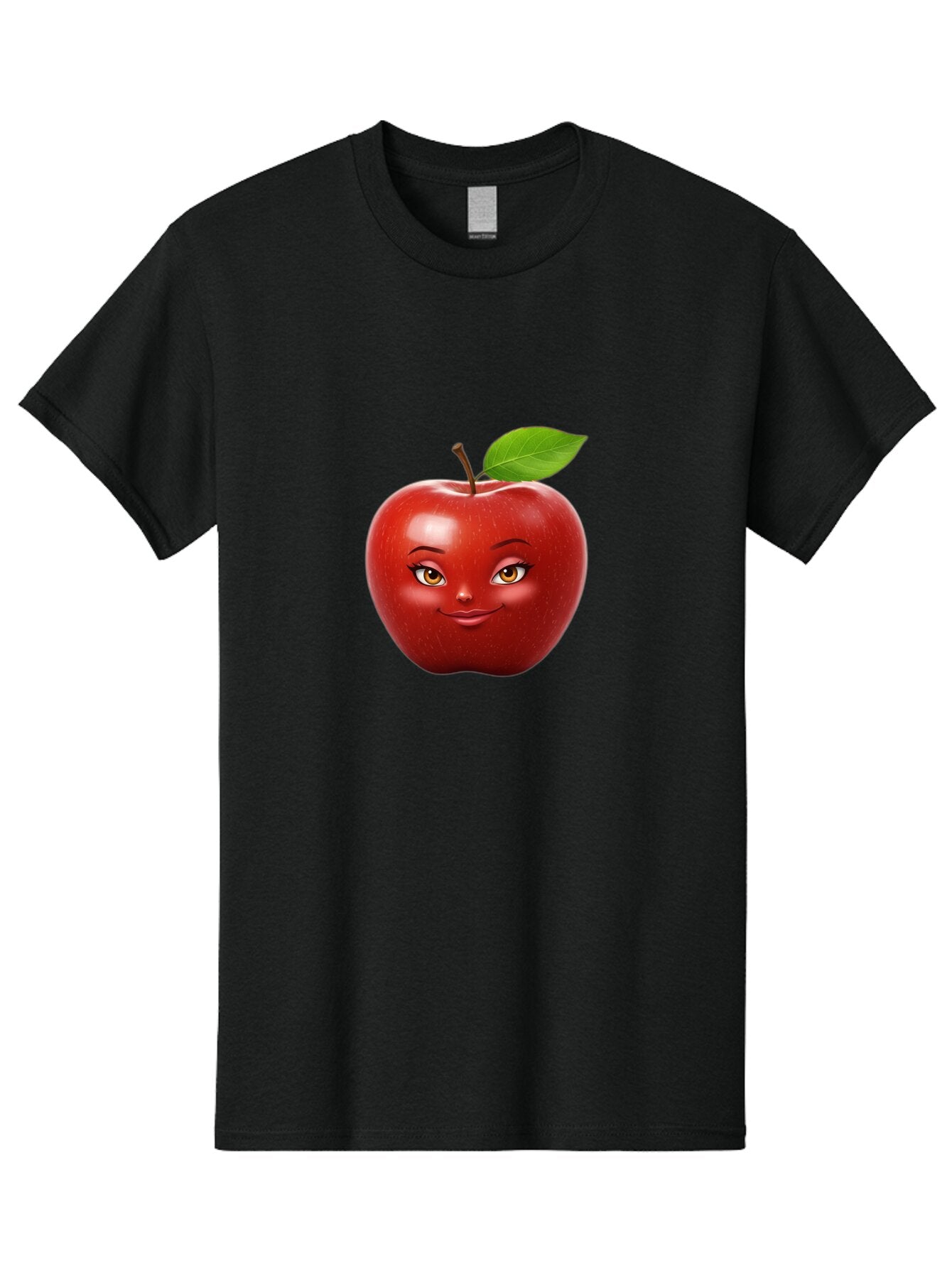 Red-Apple-With-Face Men'S Graphic Tee, 100% Cotton, Comfortable Casual Summer Wear, Machine Washable, Vintage Camera, Old Camera, Antique Camera, Black Camera, Classic Photography, Photography Equipment, Nostalgic Device, Film Camera, Bao791 9