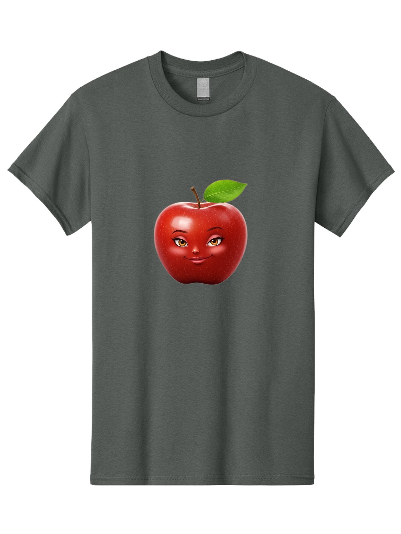 Red-Apple-With-Face Men'S Graphic Tee, 100% Cotton, Comfortable Casual Summer Wear, Machine Washable, Vintage Camera, Old Camera, Antique Camera, Black Camera, Classic Photography, Photography Equipment, Nostalgic Device, Film Camera, Bao791 10