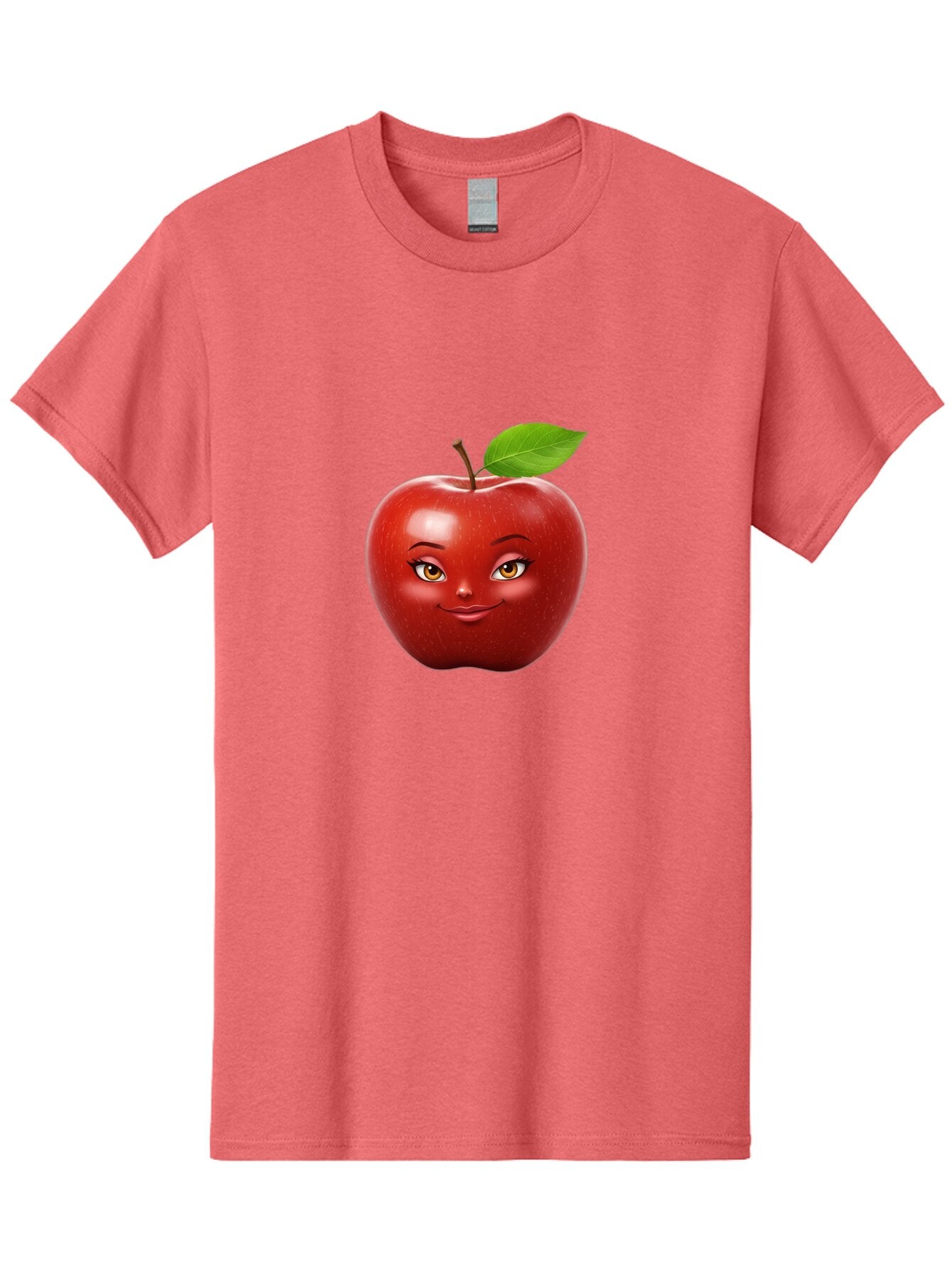 Red-Apple-With-Face Men'S Graphic Tee, 100% Cotton, Comfortable Casual Summer Wear, Machine Washable, Vintage Camera, Old Camera, Antique Camera, Black Camera, Classic Photography, Photography Equipment, Nostalgic Device, Film Camera, Bao791 3