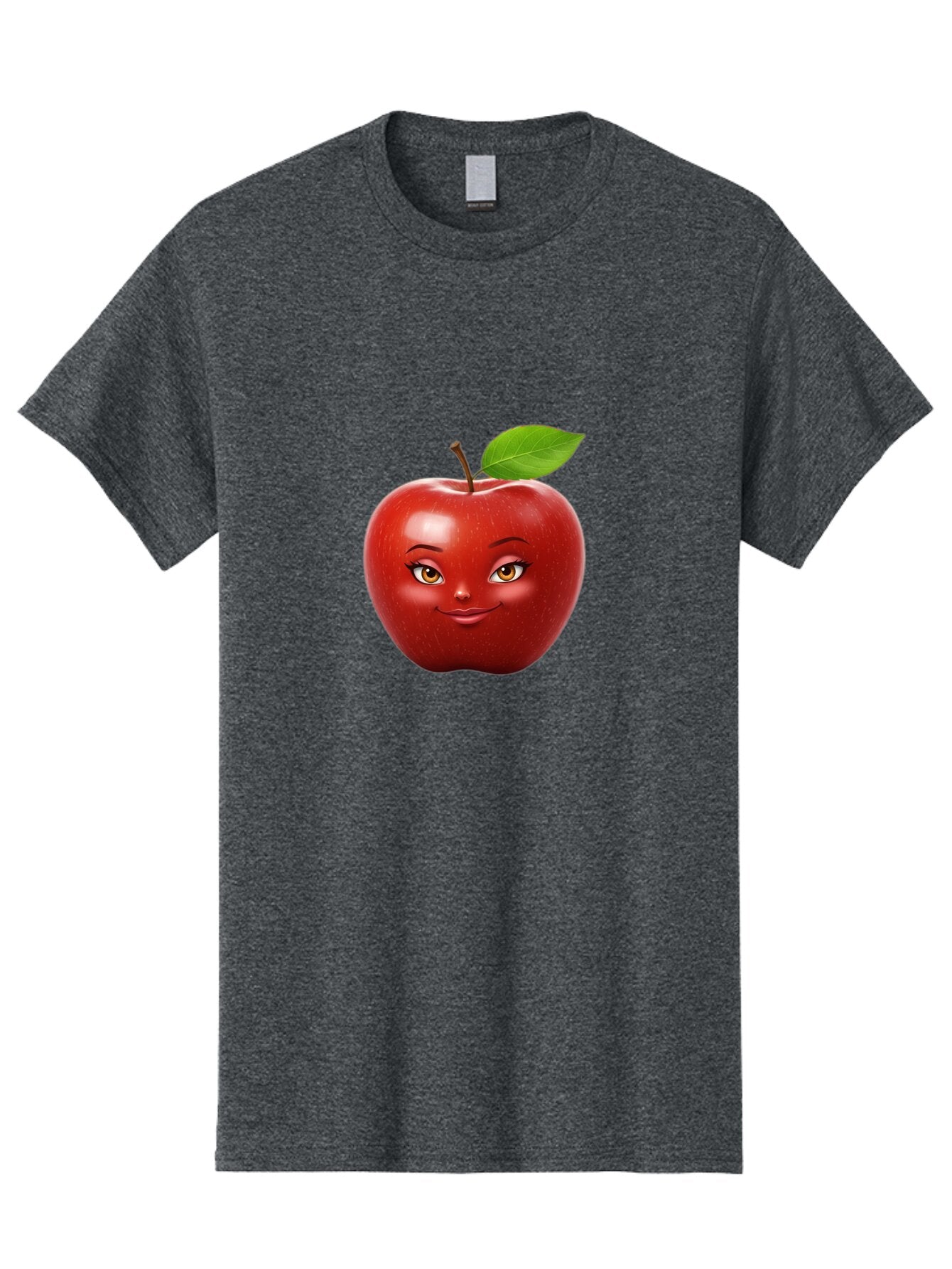 Red-Apple-With-Face Men'S Graphic Tee, 100% Cotton, Comfortable Casual Summer Wear, Machine Washable, Vintage Camera, Old Camera, Antique Camera, Black Camera, Classic Photography, Photography Equipment, Nostalgic Device, Film Camera, Bao791 13