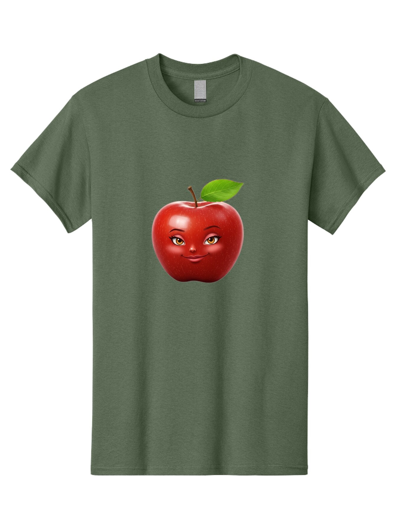 Red-Apple-With-Face Men'S Graphic Tee, 100% Cotton, Comfortable Casual Summer Wear, Machine Washable, Vintage Camera, Old Camera, Antique Camera, Black Camera, Classic Photography, Photography Equipment, Nostalgic Device, Film Camera, Bao791 4