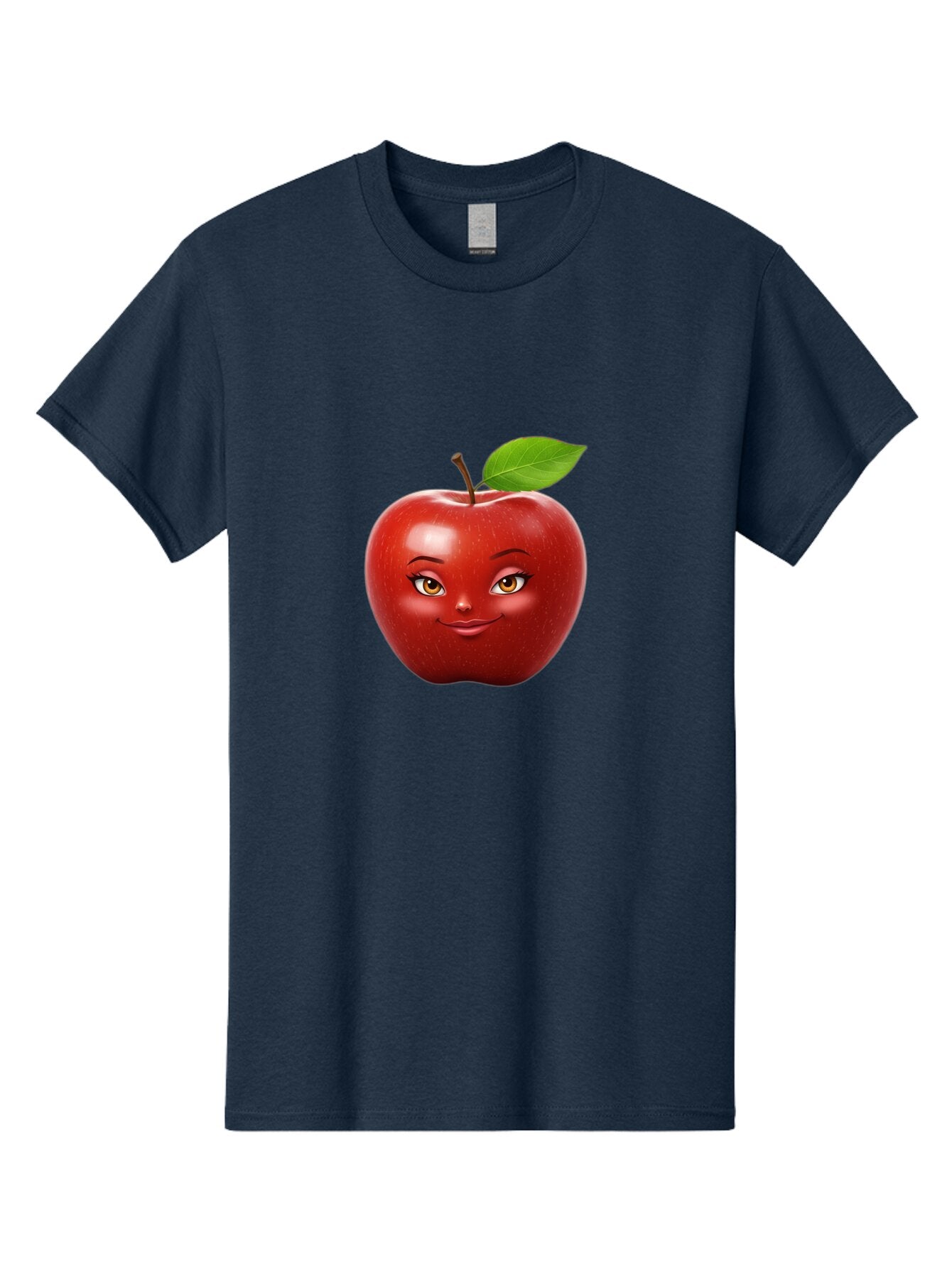 Red-Apple-With-Face Men'S Graphic Tee, 100% Cotton, Comfortable Casual Summer Wear, Machine Washable, Vintage Camera, Old Camera, Antique Camera, Black Camera, Classic Photography, Photography Equipment, Nostalgic Device, Film Camera, Bao791 6