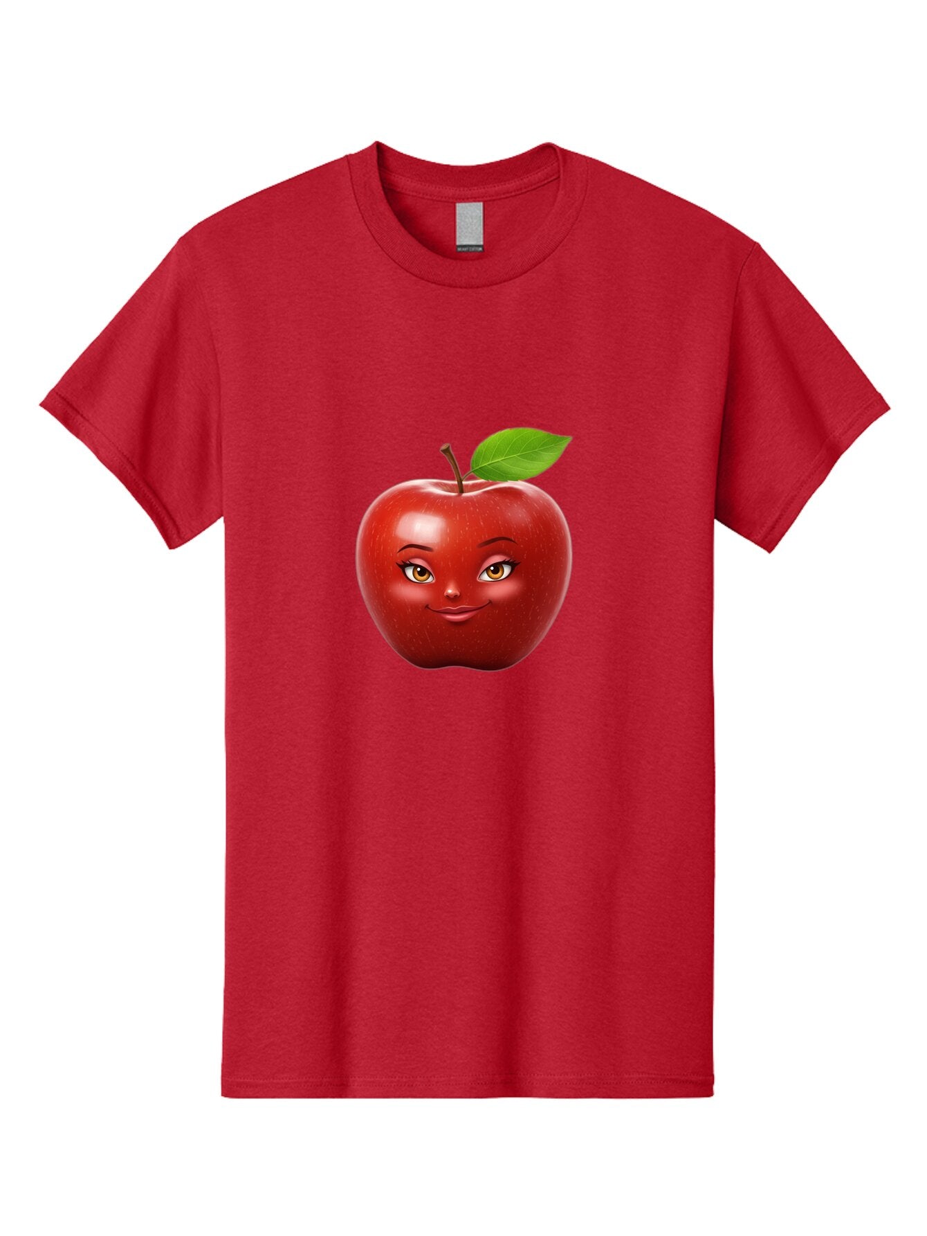 Red-Apple-With-Face Men'S Graphic Tee, 100% Cotton, Comfortable Casual Summer Wear, Machine Washable, Vintage Camera, Old Camera, Antique Camera, Black Camera, Classic Photography, Photography Equipment, Nostalgic Device, Film Camera, Bao791 7