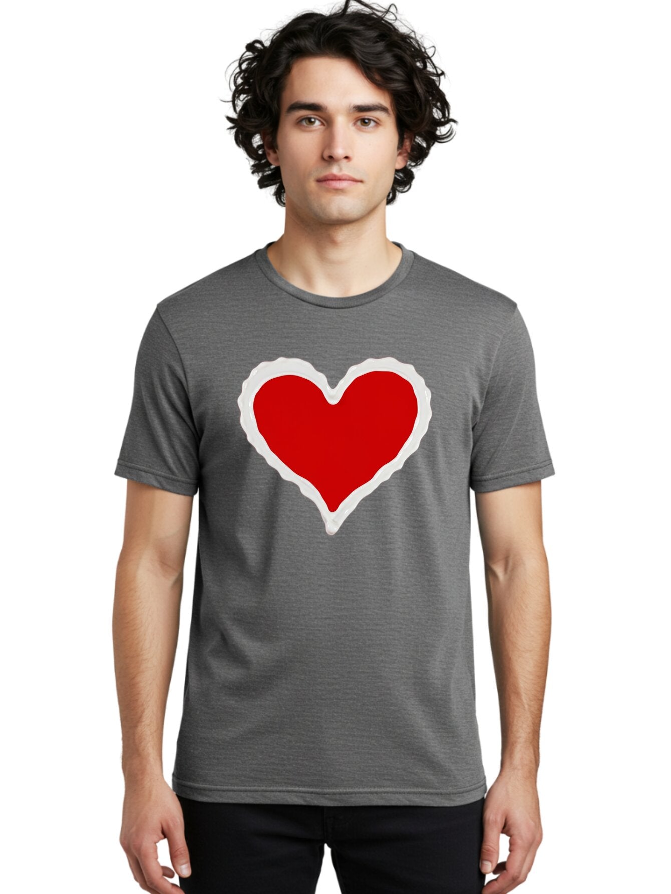 Red-Heart Men'S Graphic Tee, 100% Cotton, Comfortable Casual Summer Wear, Machine Washable, Vintage Camera, Old Camera, Antique Camera, Black Camera, Classic Photography, Photography Equipment, Nostalgic Device, Film Camera, Camera Art Bao796 30