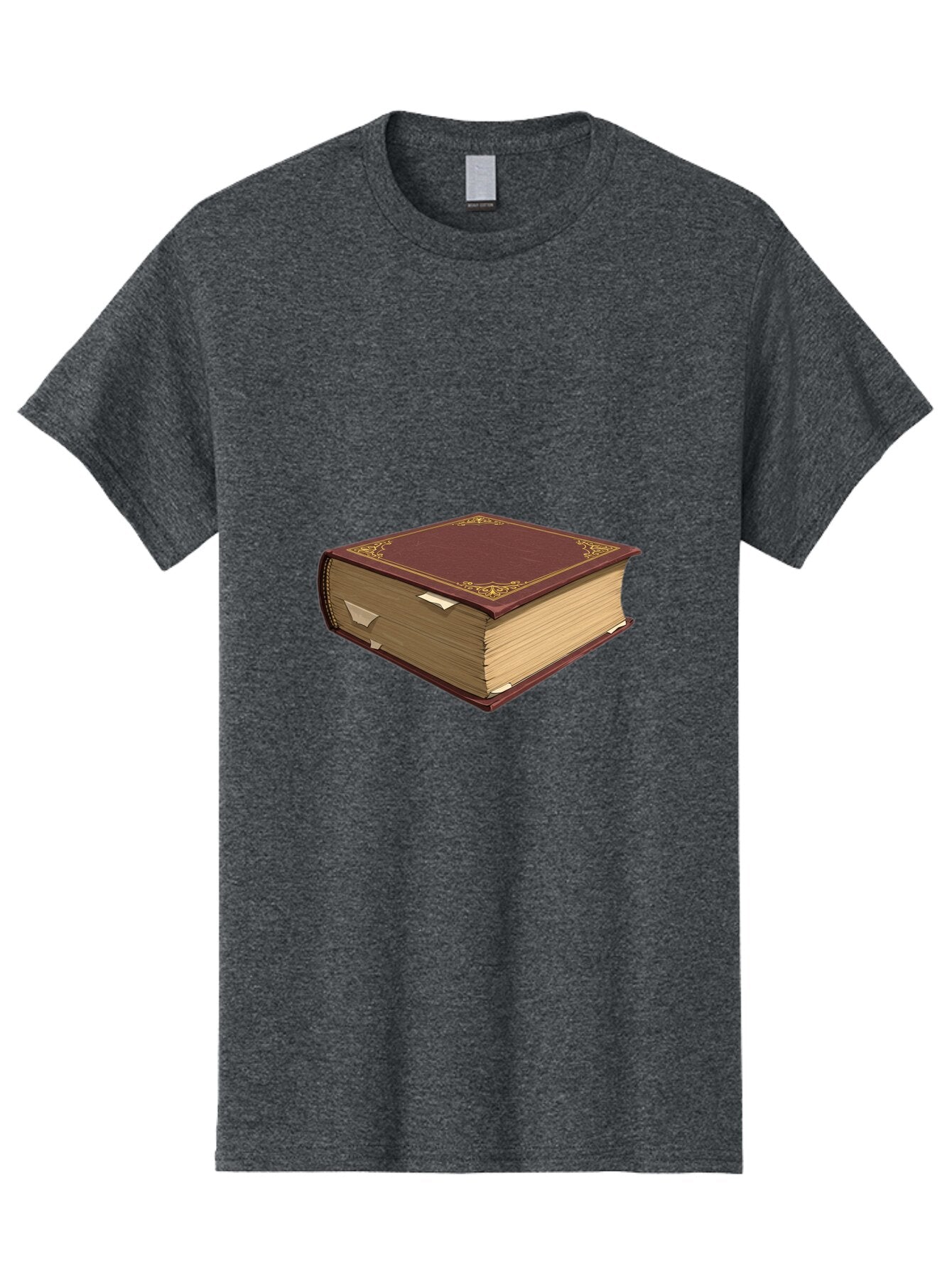 Red-Leather-Bound-Book Men'S Graphic Tee, 100% Cotton, Comfortable Casual Summer Wear, Machine Washable, Vintage Camera, Old Camera, Antique Camera, Black Camera, Classic Photography, Photography Equipment, Nostalgic Device, Film Camera, Bao797 11