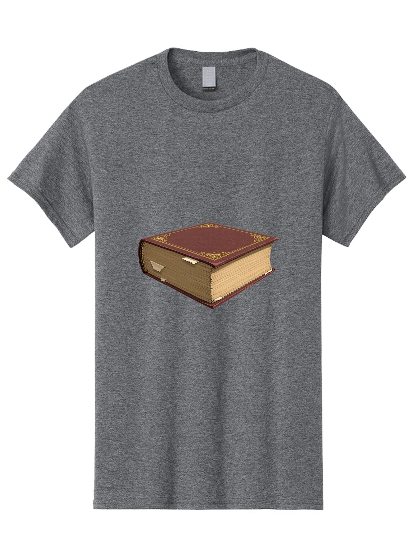 Red-Leather-Bound-Book Men'S Graphic Tee, 100% Cotton, Comfortable Casual Summer Wear, Machine Washable, Vintage Camera, Old Camera, Antique Camera, Black Camera, Classic Photography, Photography Equipment, Nostalgic Device, Film Camera, Bao797 5