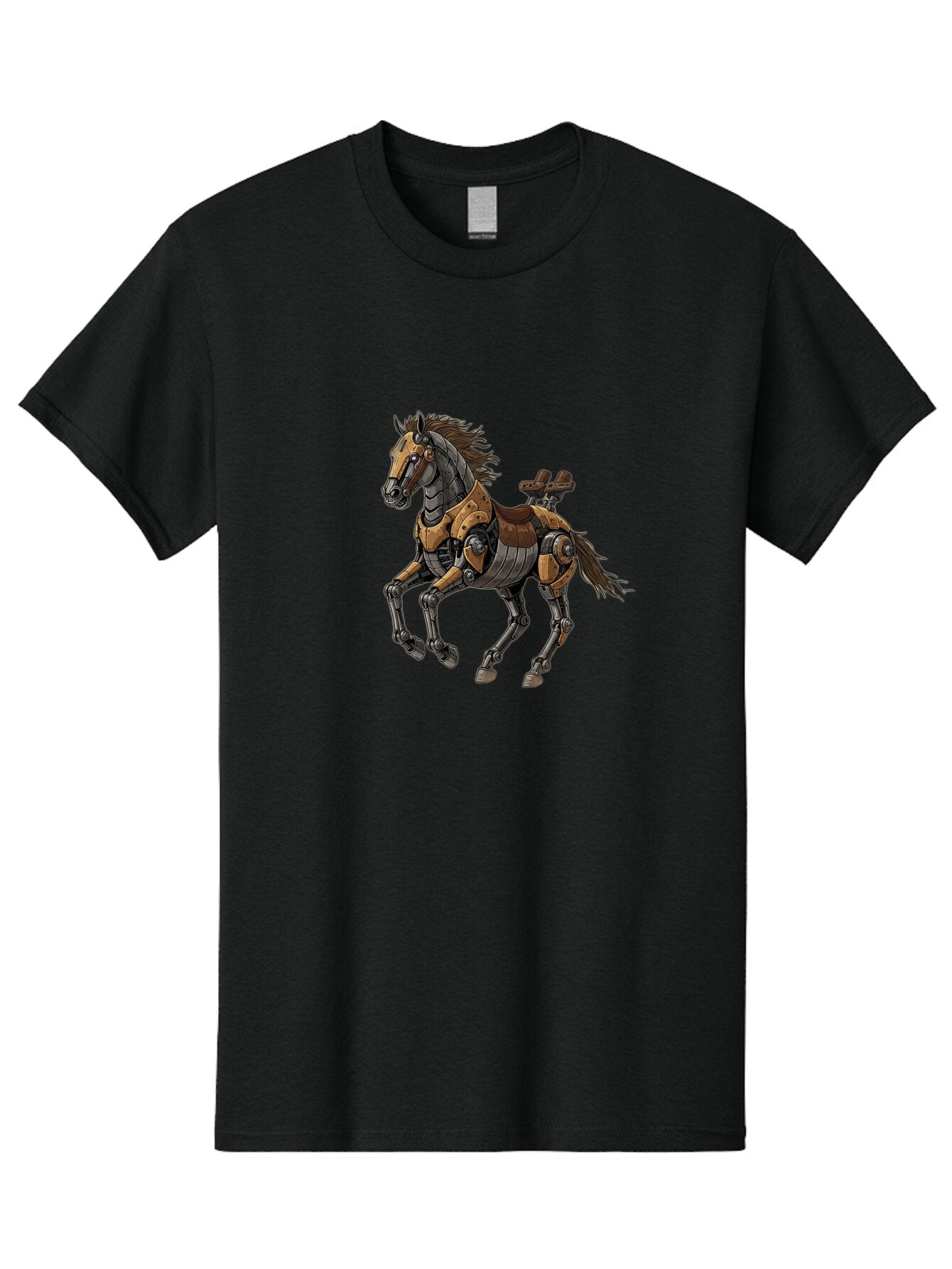 Robo-Horse Men'S Graphic Tee, 100% Cotton, Comfortable Casual Summer Wear, Machine Washable, Vintage Camera, Old Camera, Antique Camera, Black Camera, Classic Photography, Photography Equipment, Nostalgic Device, Film Camera, Camera Art Bao800 6