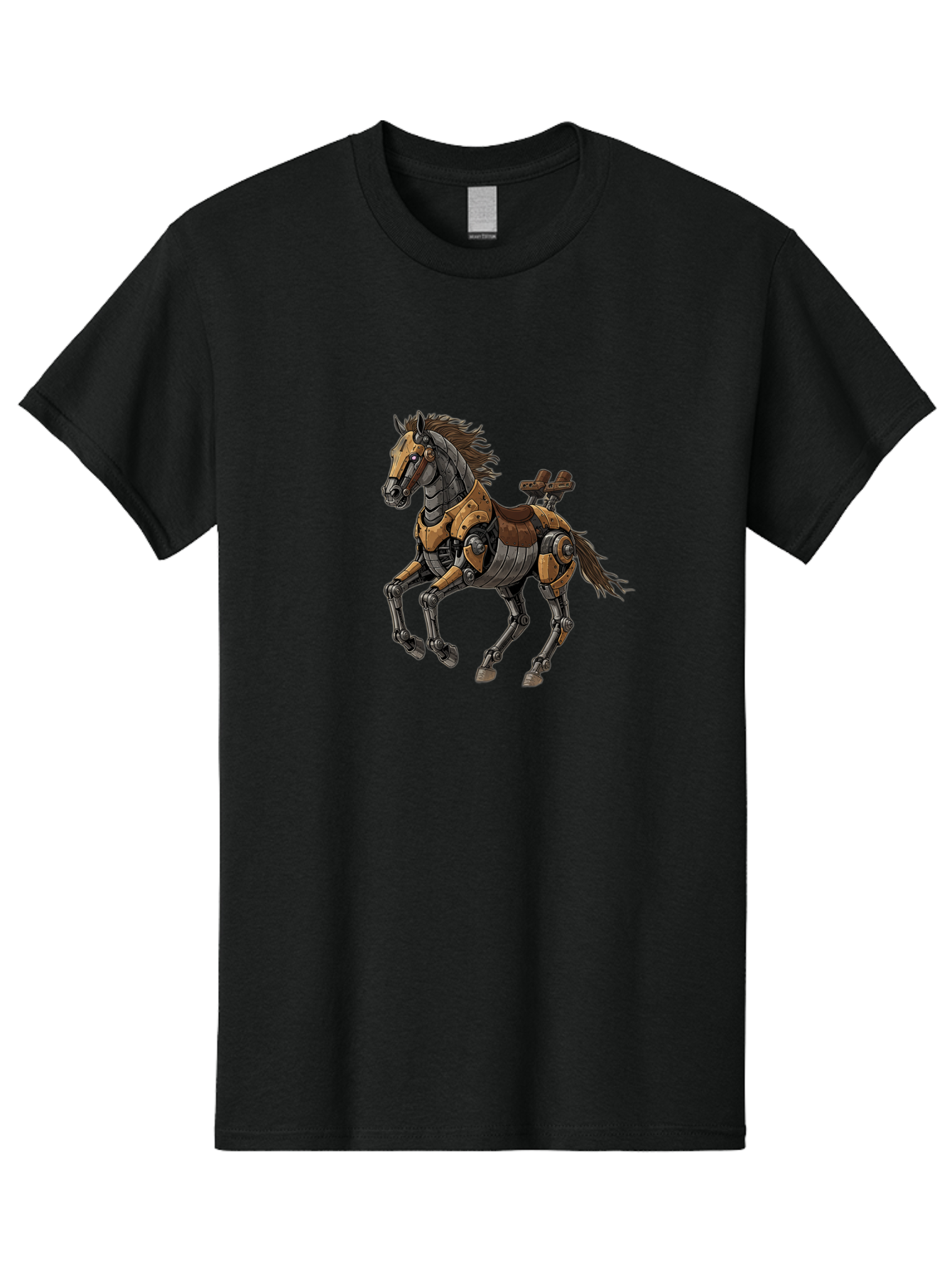 Robo-Horse Men'S Graphic Tee, 100% Cotton, Comfortable Casual Summer Wear, Machine Washable, Vintage Camera, Old Camera, Antique Camera, Black Camera, Classic Photography, Photography Equipment, Nostalgic Device, Film Camera, Camera Art Bao800 7