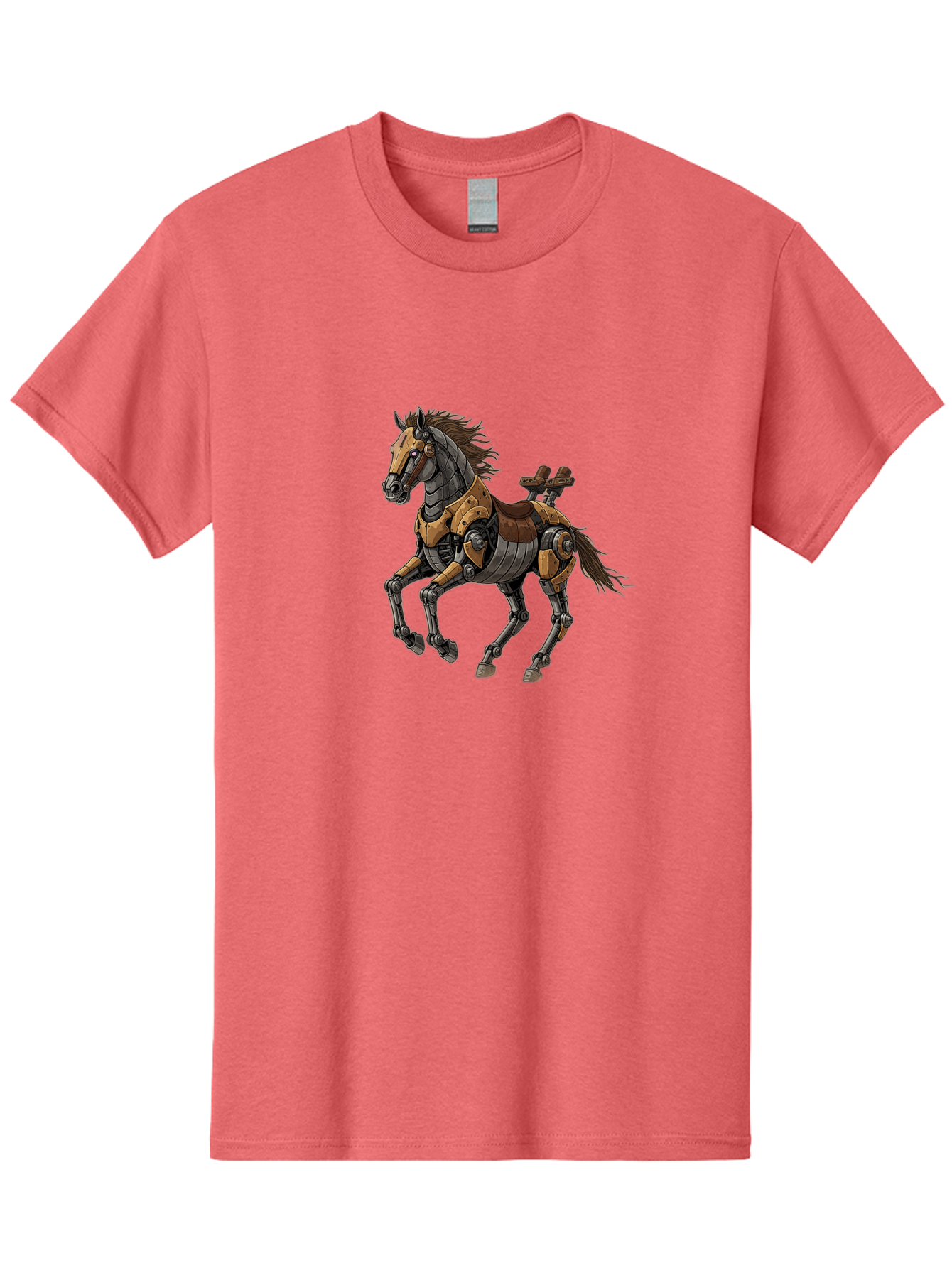 Robo-Horse Men'S Graphic Tee, 100% Cotton, Comfortable Casual Summer Wear, Machine Washable, Vintage Camera, Old Camera, Antique Camera, Black Camera, Classic Photography, Photography Equipment, Nostalgic Device, Film Camera, Camera Art Bao800