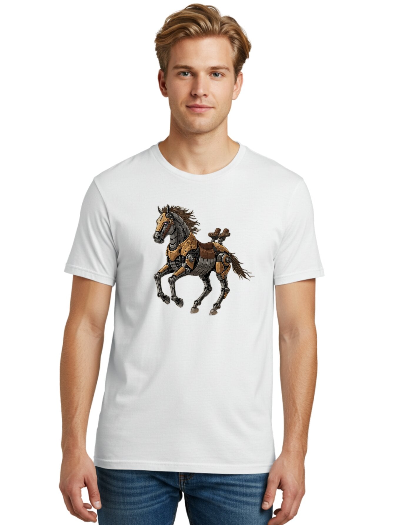 Robo-Horse Men'S Graphic Tee, 100% Cotton, Comfortable Casual Summer Wear, Machine Washable, Vintage Camera, Old Camera, Antique Camera, Black Camera, Classic Photography, Photography Equipment, Nostalgic Device, Film Camera, Camera Art Bao800 27