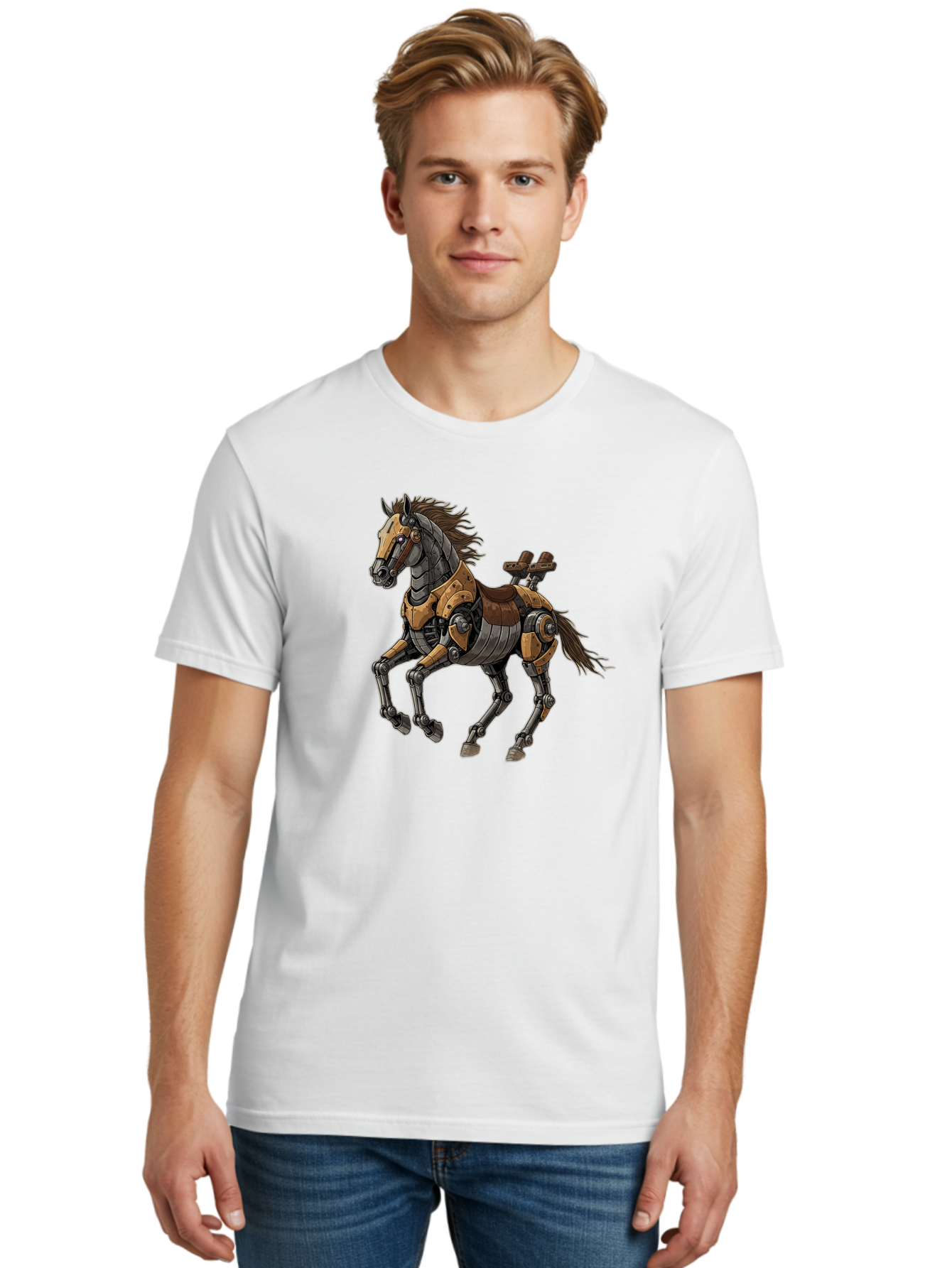 Robo-Horse Men'S Graphic Tee, 100% Cotton, Comfortable Casual Summer Wear, Machine Washable, Vintage Camera, Old Camera, Antique Camera, Black Camera, Classic Photography, Photography Equipment, Nostalgic Device, Film Camera, Camera Art Bao800 19