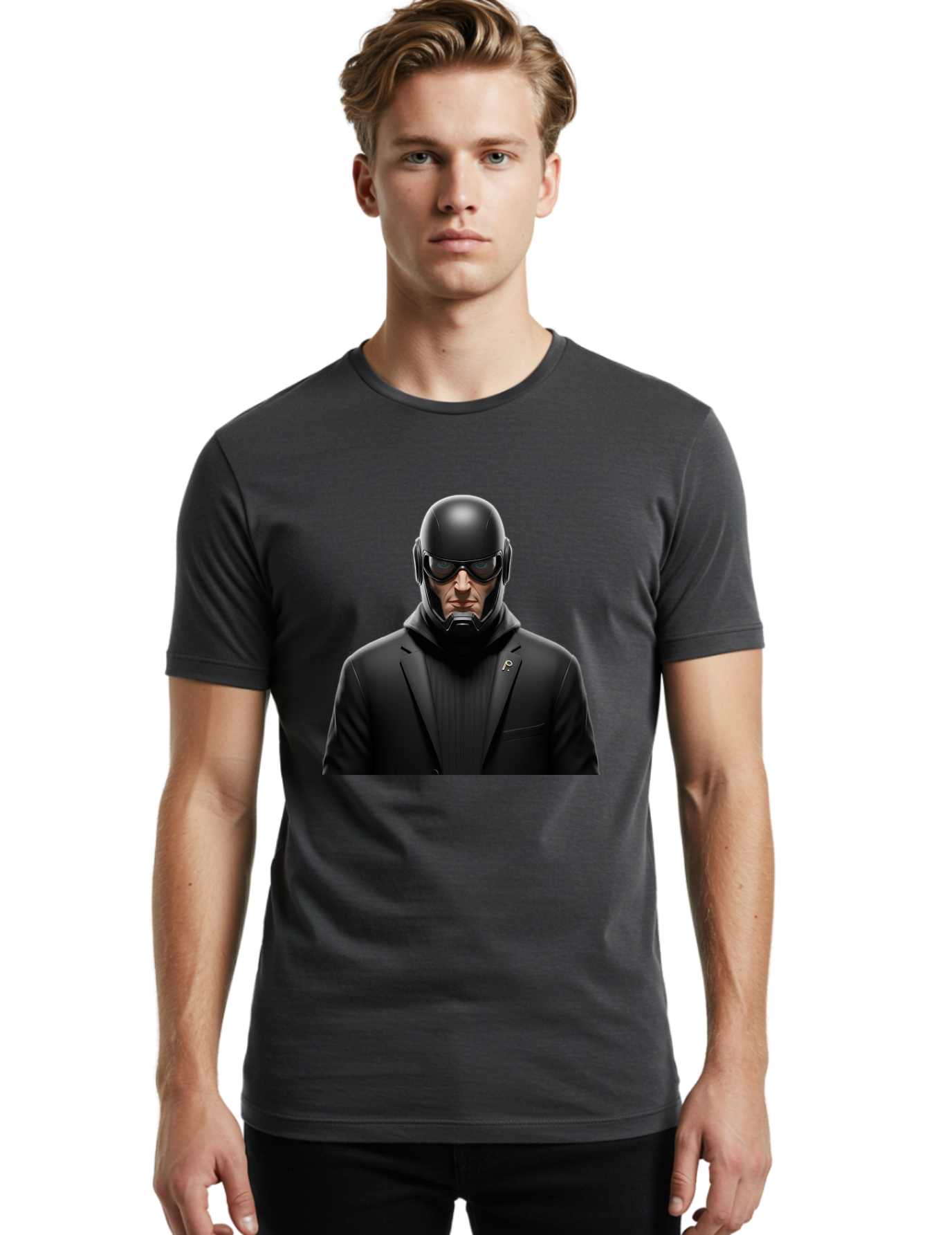 Robocop Men'S Graphic Tee, 100% Cotton, Comfortable Casual Summer Wear, Machine Washable, Vintage Camera, Old Camera, Antique Camera, Black Camera, Classic Photography, Photography Equipment, Nostalgic Device, Film Camera, Camera Art Bao801 24