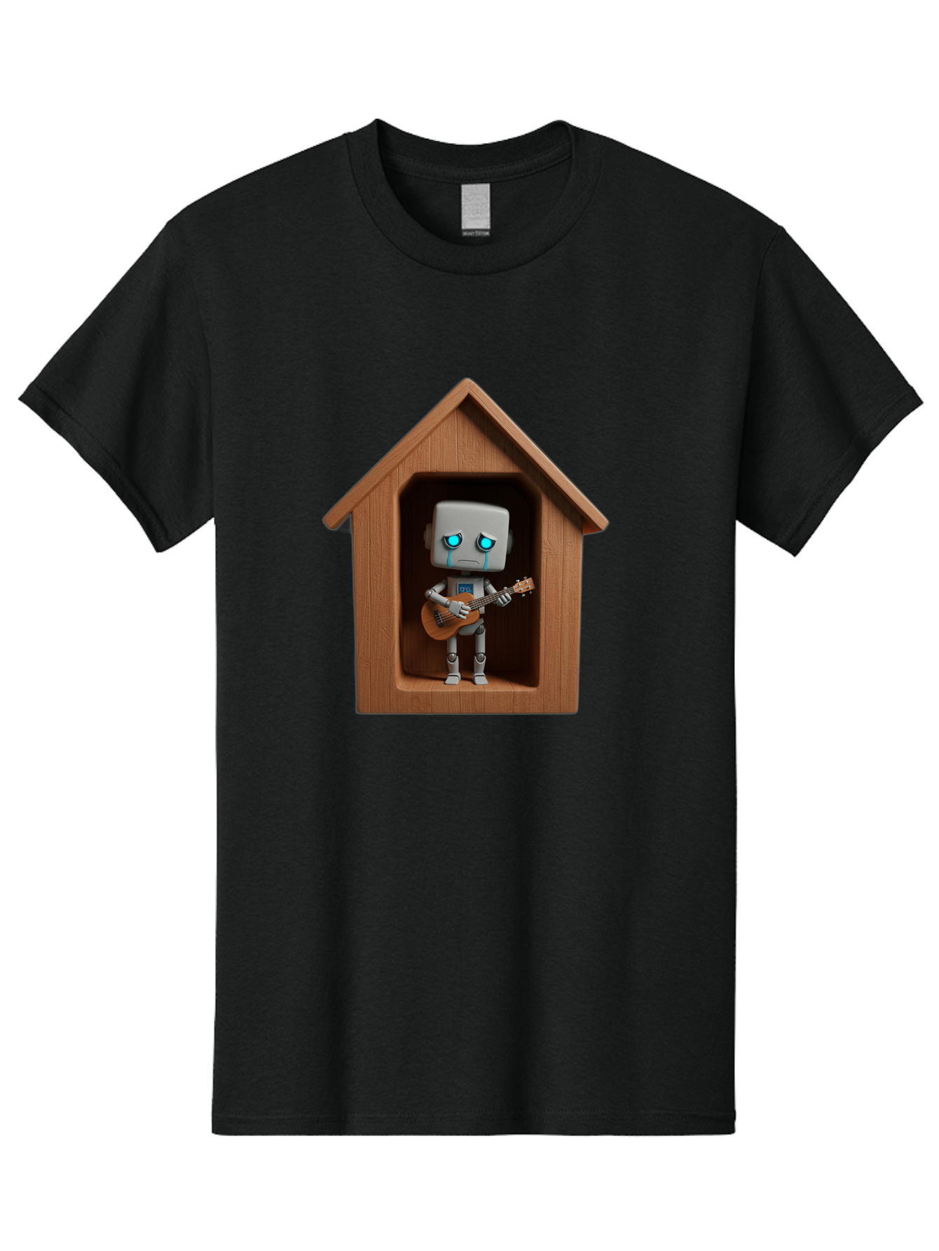 Robot-In-Dog-House Men'S Graphic Tee, 100% Cotton, Comfortable Casual Summer Wear, Machine Washable, Vintage Camera, Old Camera, Antique Camera, Black Camera, Classic Photography, Photography Equipment, Nostalgic Device, Film Camera, Bao805 11