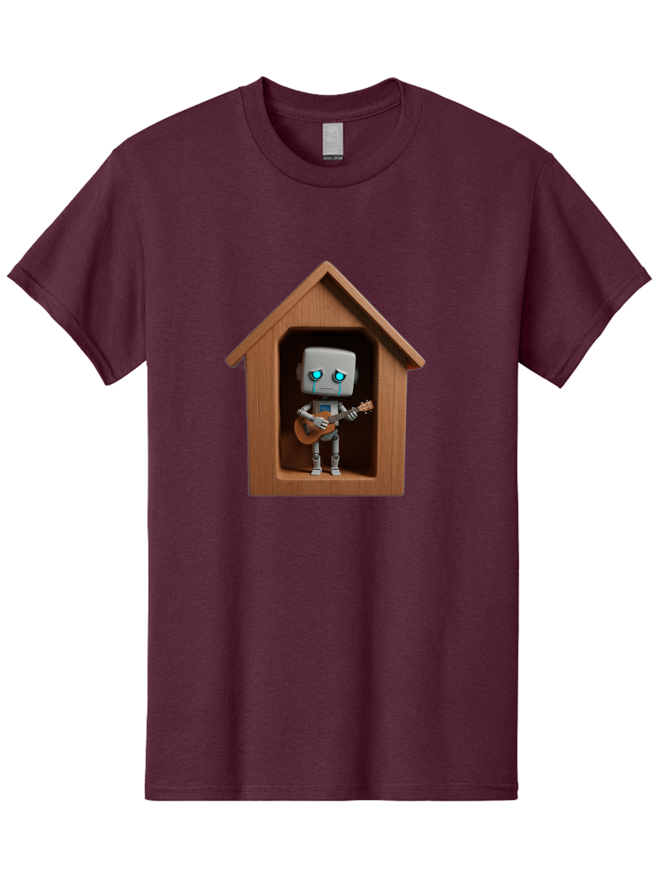 Robot-In-Dog-House Men'S Graphic Tee, 100% Cotton, Comfortable Casual Summer Wear, Machine Washable, Vintage Camera, Old Camera, Antique Camera, Black Camera, Classic Photography, Photography Equipment, Nostalgic Device, Film Camera, Bao805 5