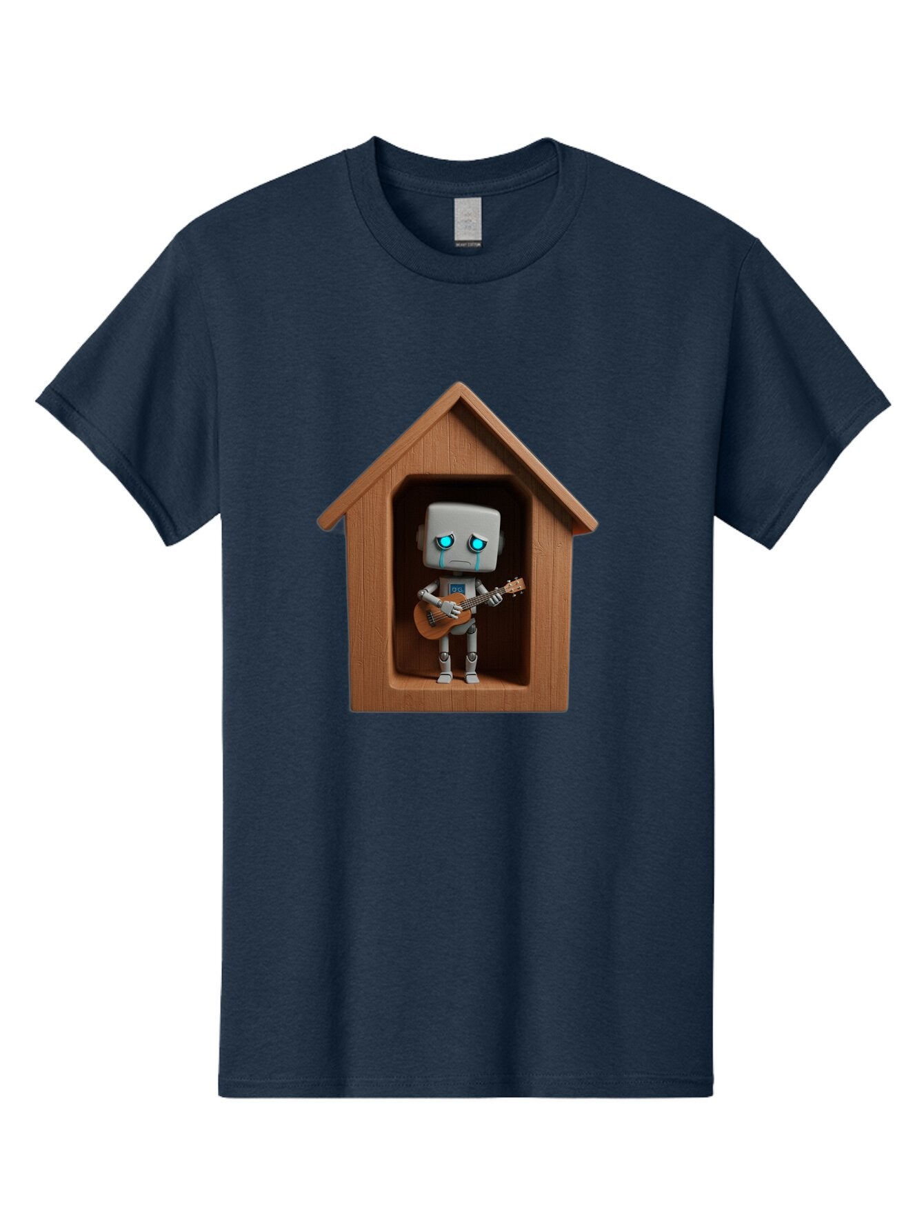 Robot-In-Dog-House Men'S Graphic Tee, 100% Cotton, Comfortable Casual Summer Wear, Machine Washable, Vintage Camera, Old Camera, Antique Camera, Black Camera, Classic Photography, Photography Equipment, Nostalgic Device, Film Camera, Bao805 7